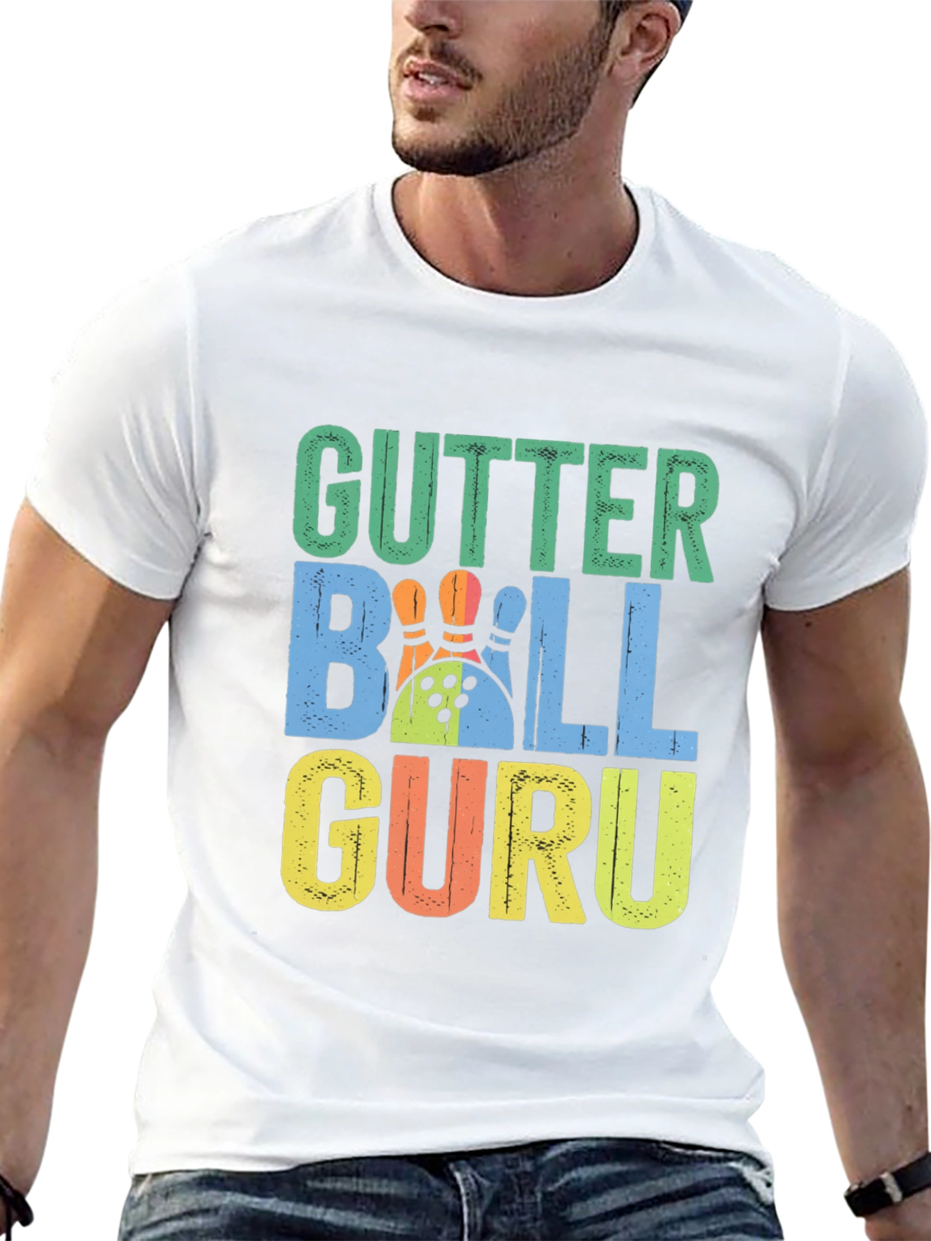 Gutter Ball Guru T-Shirt | Bowling Tee
