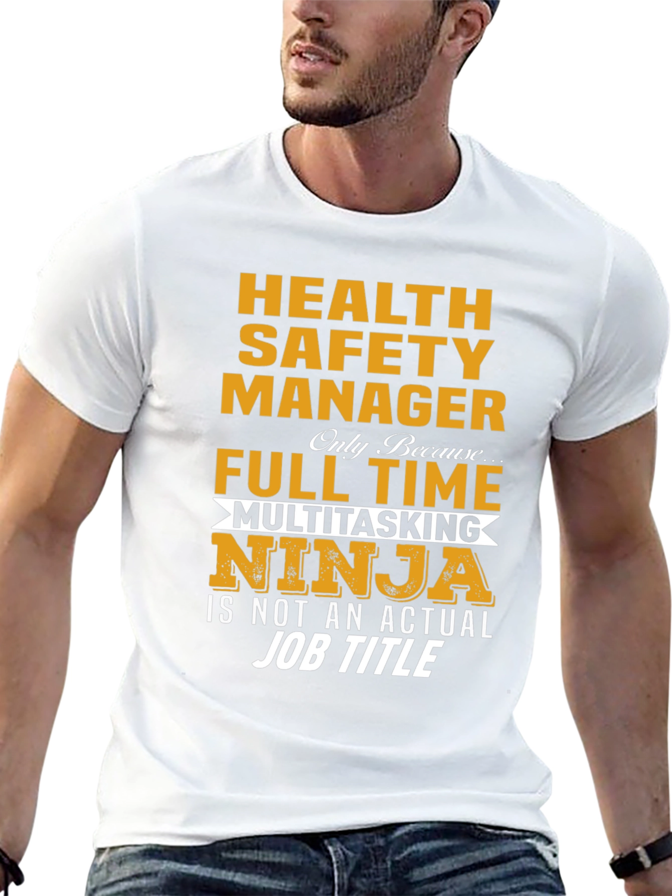 Health Safety Manager Multitasking Ninja T-Shirt