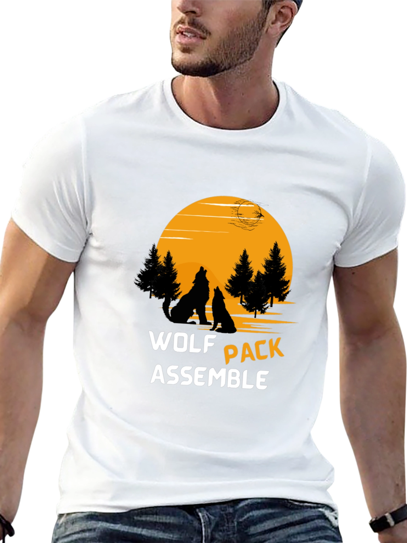 Wolf Pack Assemble Graphic Tee