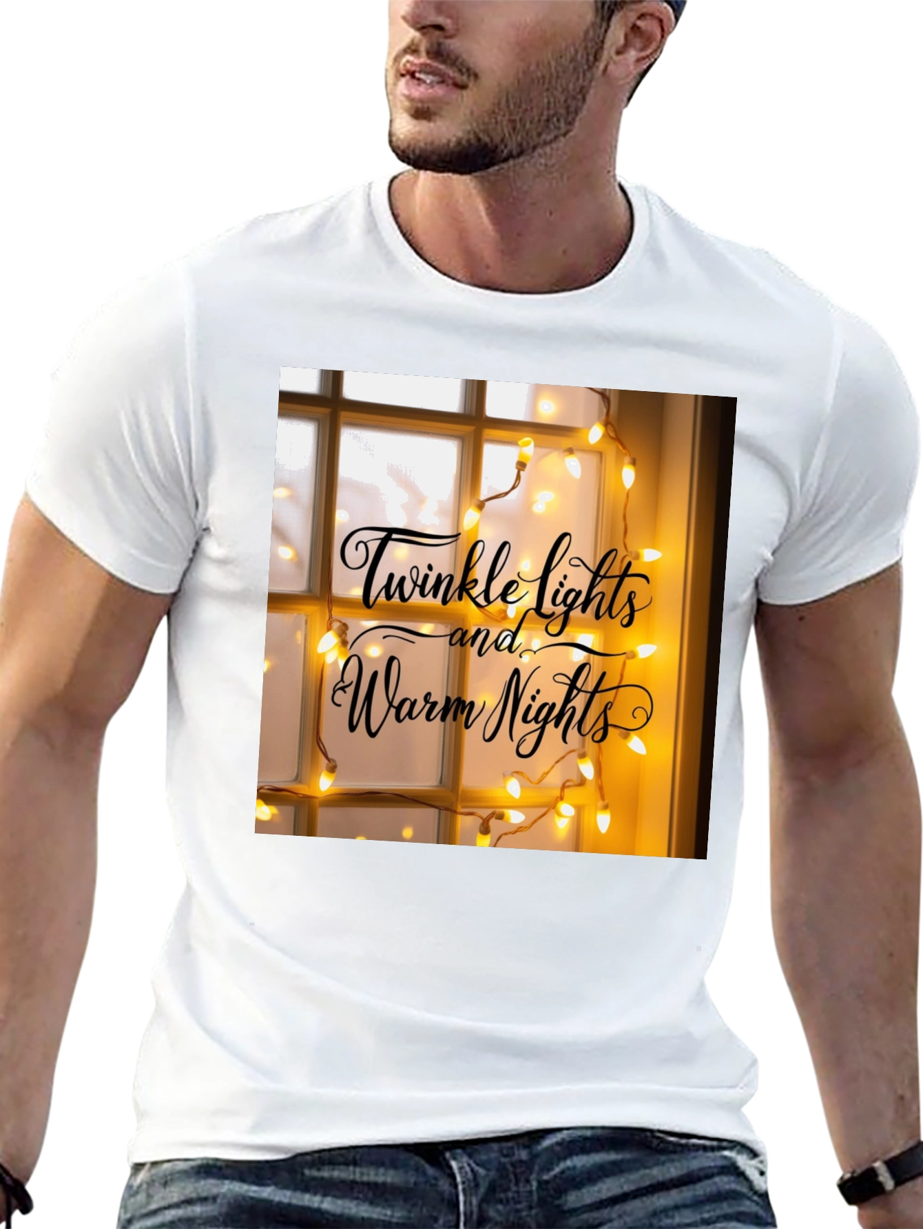 Twinkle Lights & Warm Nights Holiday T-Shirt