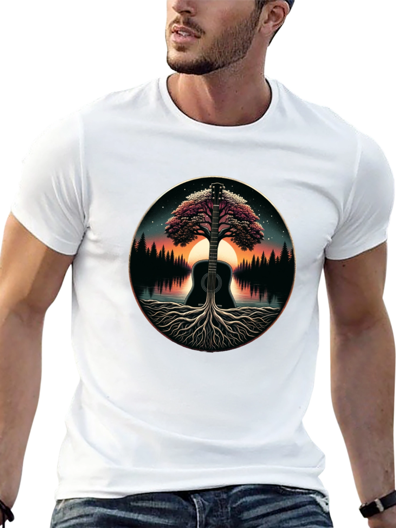Guitar Tree Graphic Tee