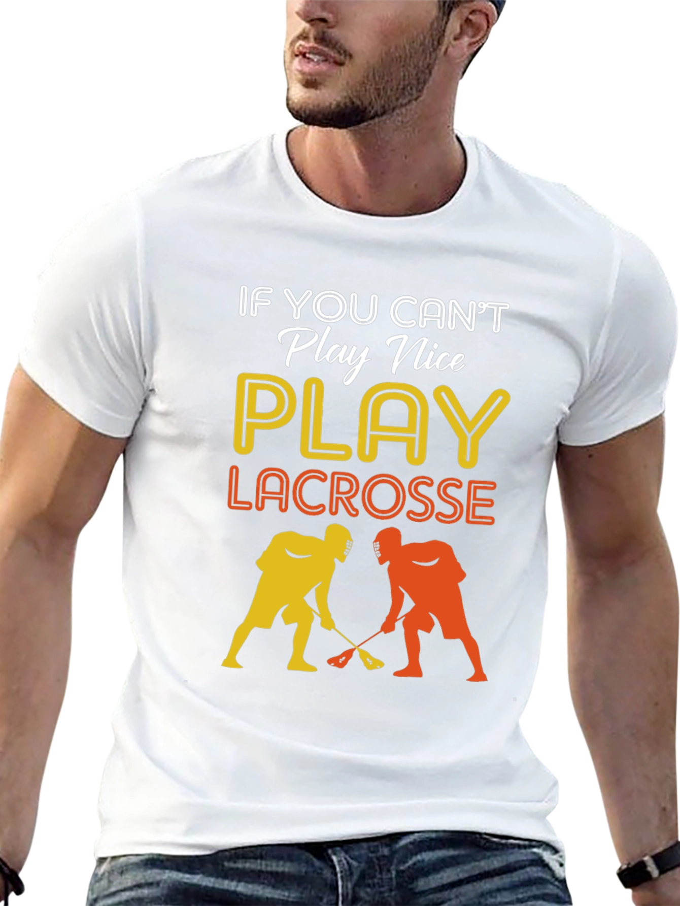 Play Lacrosse Graphic T-Shirt