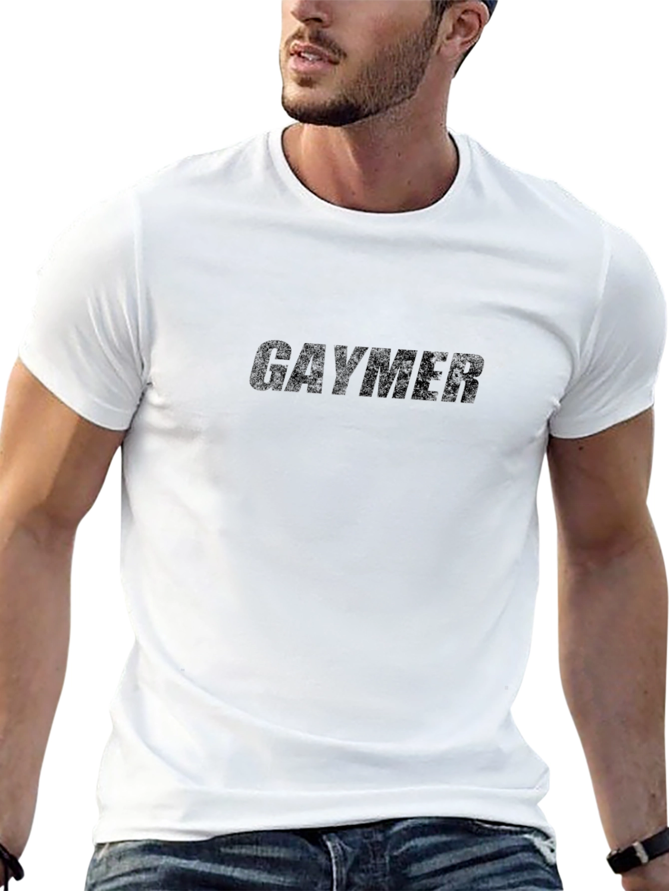 GAYMER Black T-Shirt - Casual Style