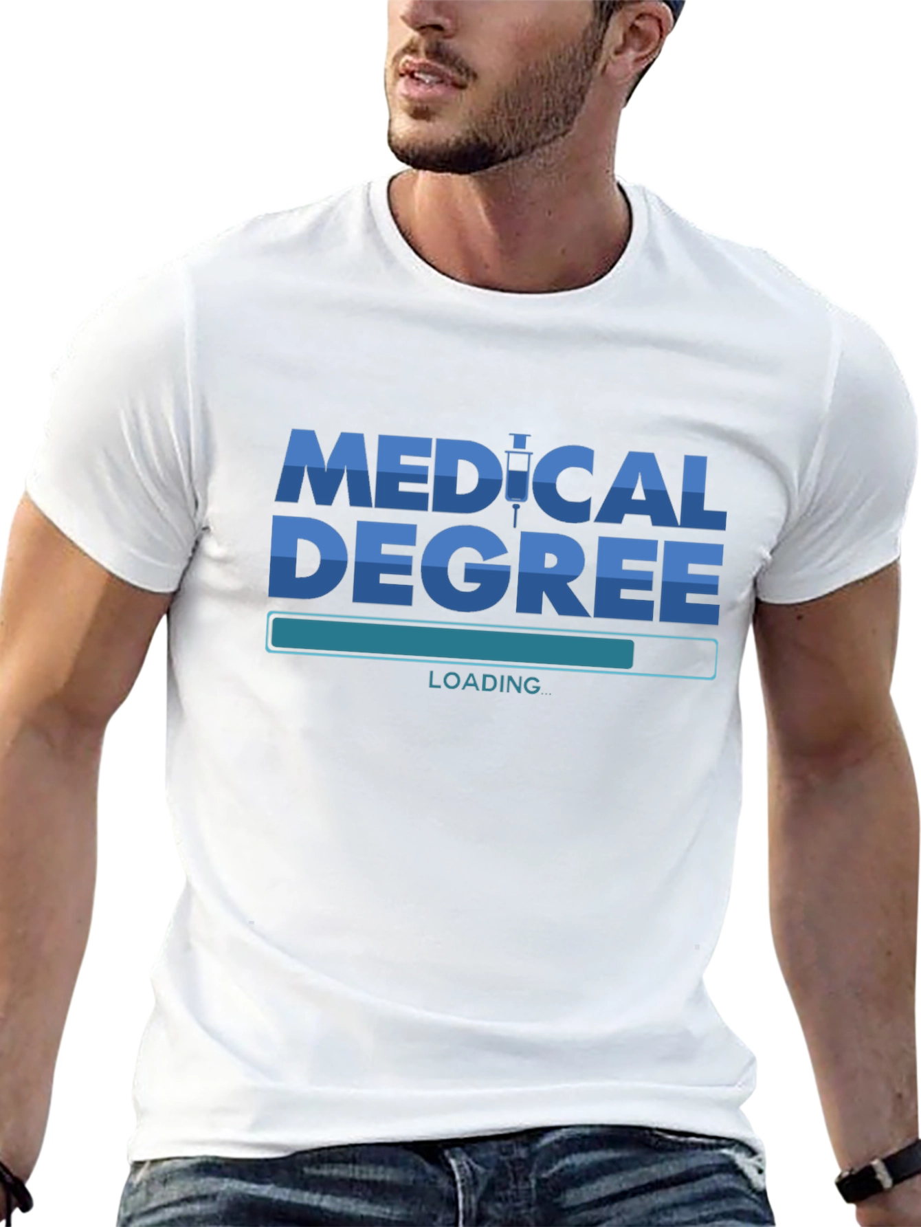 Medical Degree Loading T-Shirt - Future Doctor Gift
