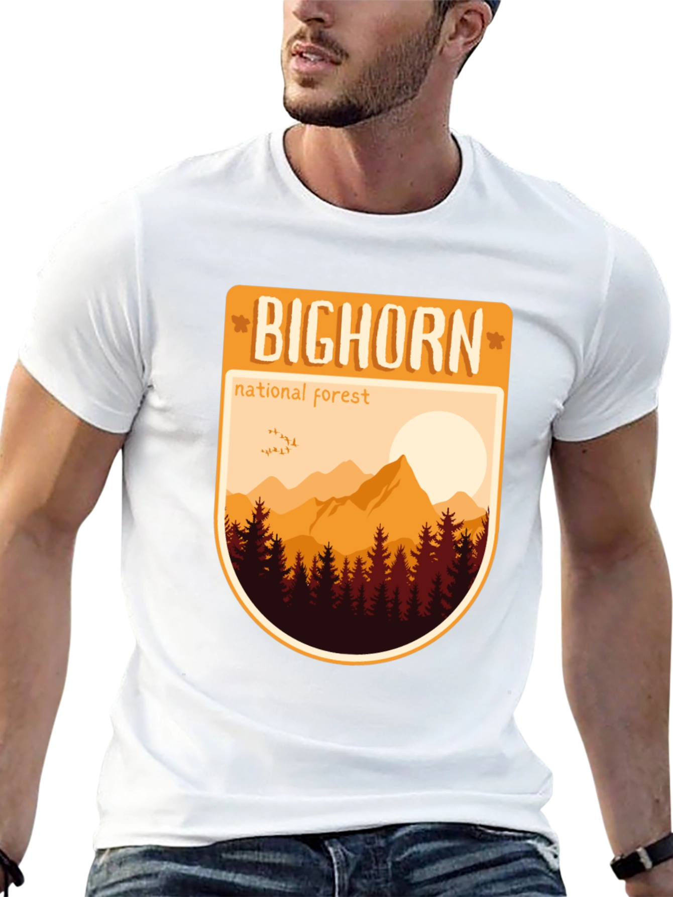 Bighorn National Forest T-Shirt - Graphic Tee