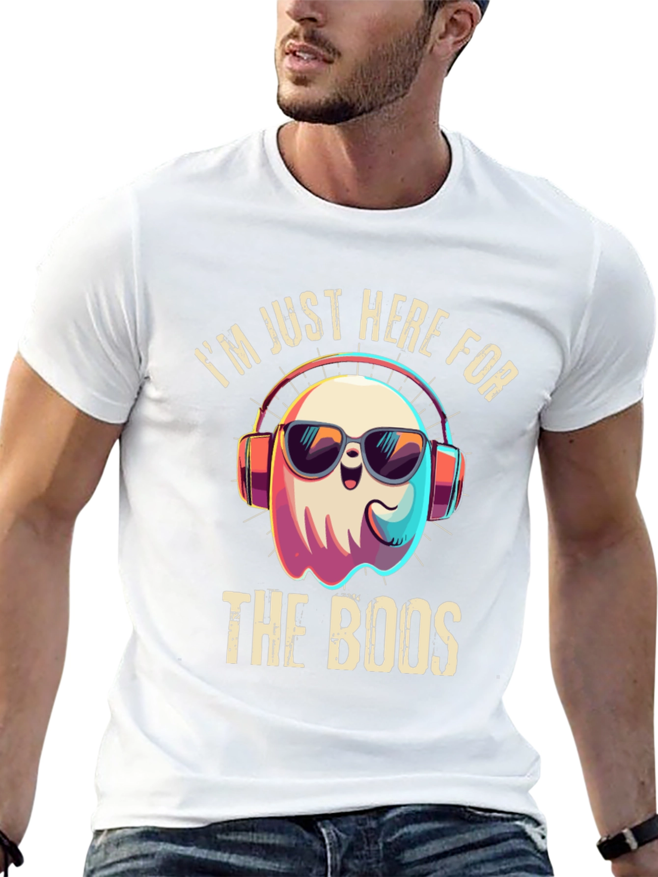 Boo Crew Ghost T-Shirt - Halloween Party Shirt