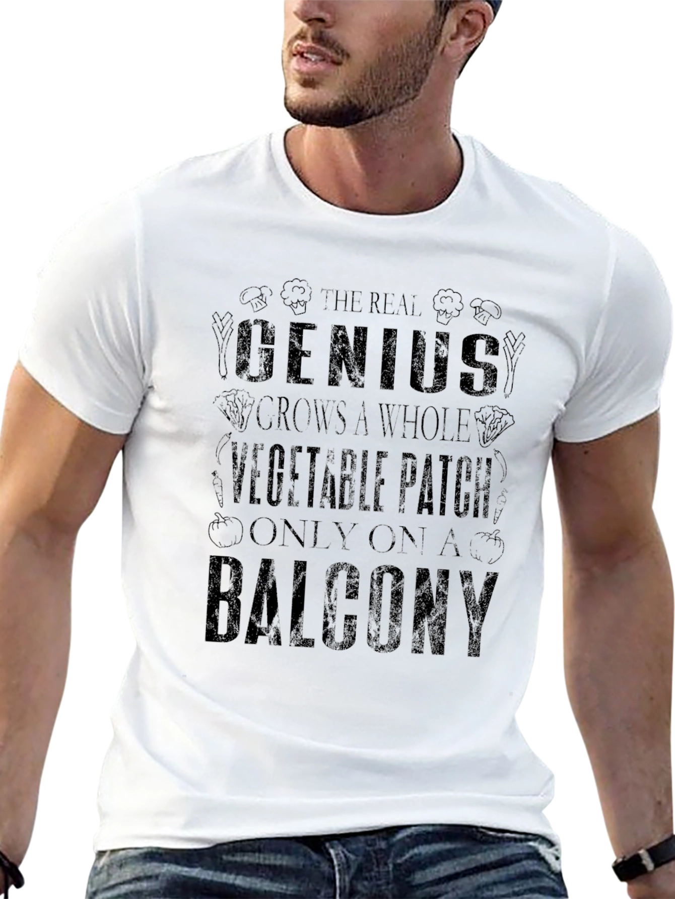 Genius Vegetable Balcony Garden T-Shirt