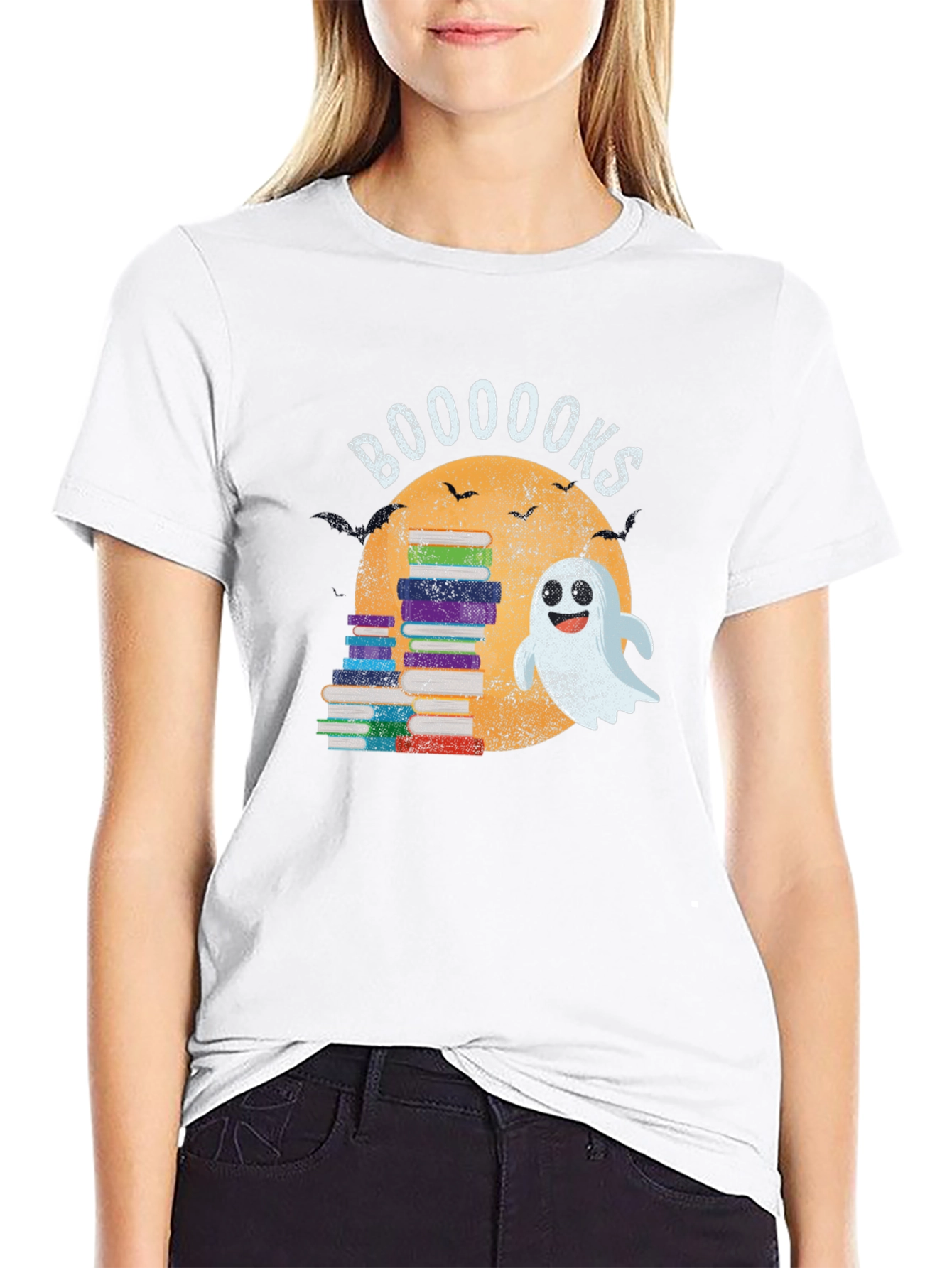 BOOOOOKS Halloween T-Shirt