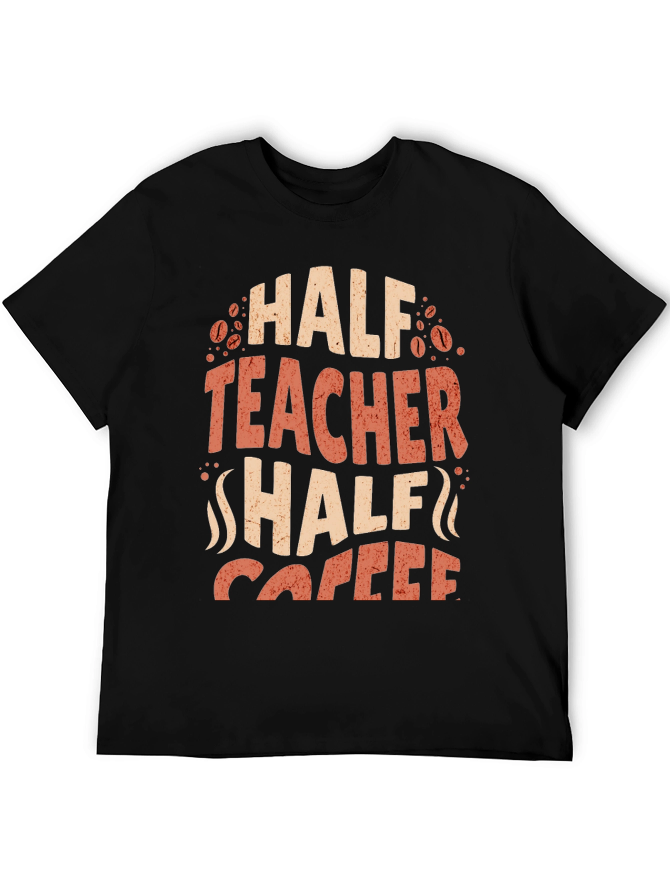 Half Teacher Half Coffee Graphic Tee