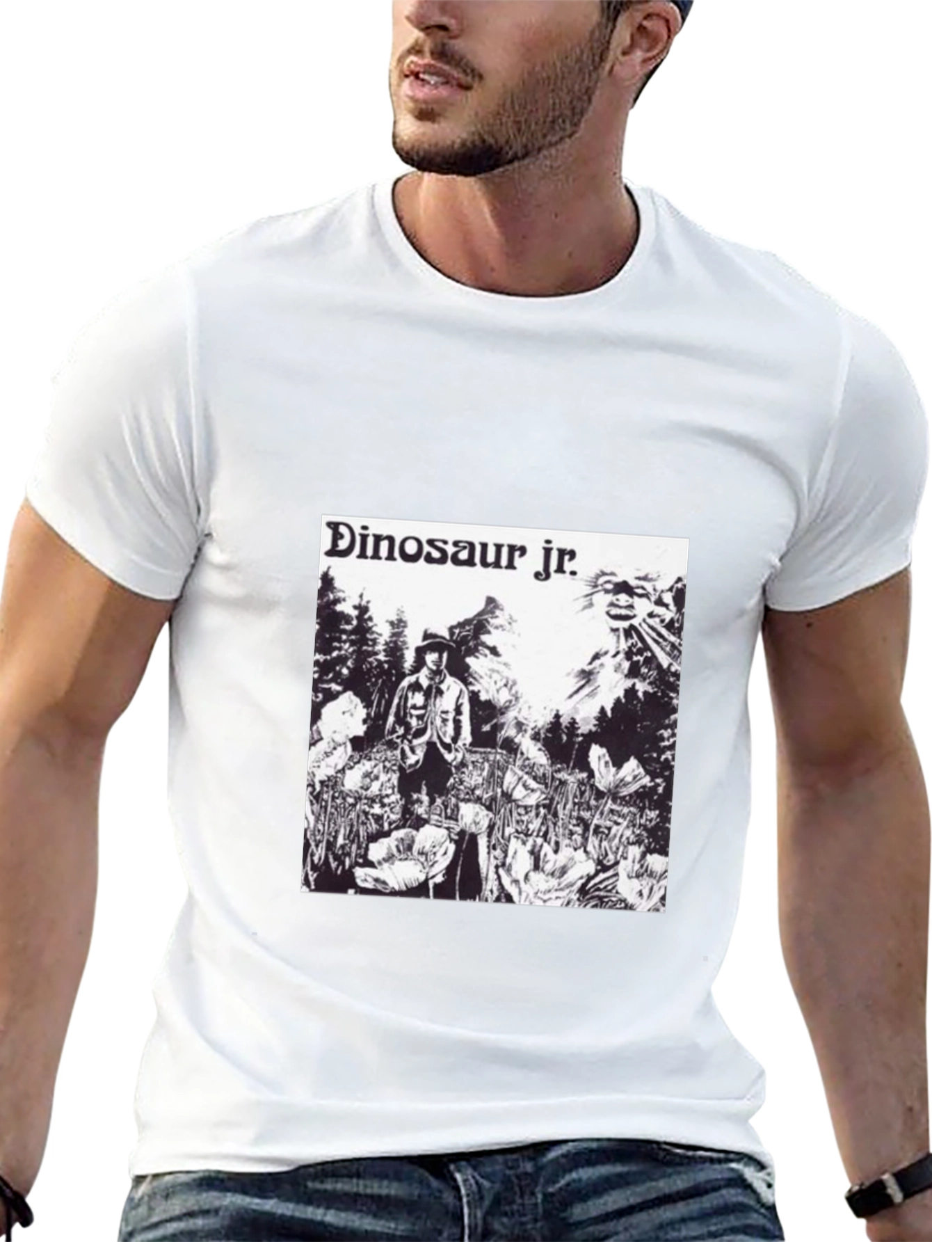 Dinosaur Jr. Black T-Shirt - Indie Rock Band Tee