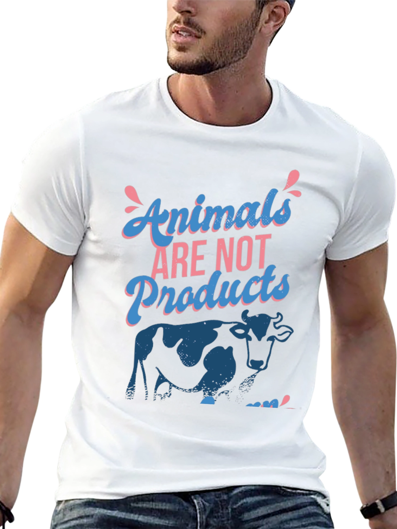 Animals Are Not Products Graphic T-Shirt