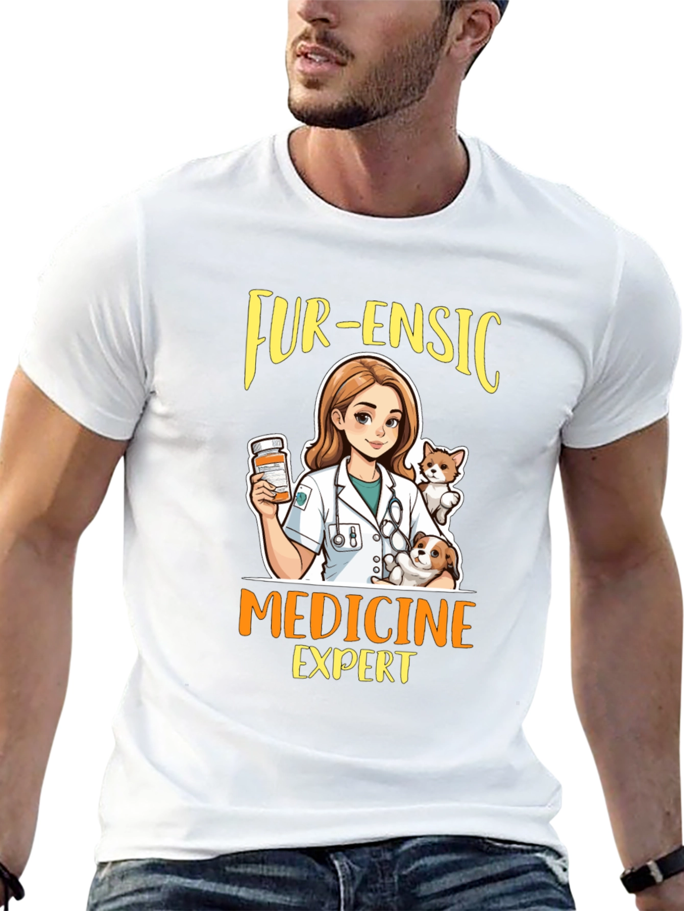Fur-ensic Medicine Expert T-Shirt
