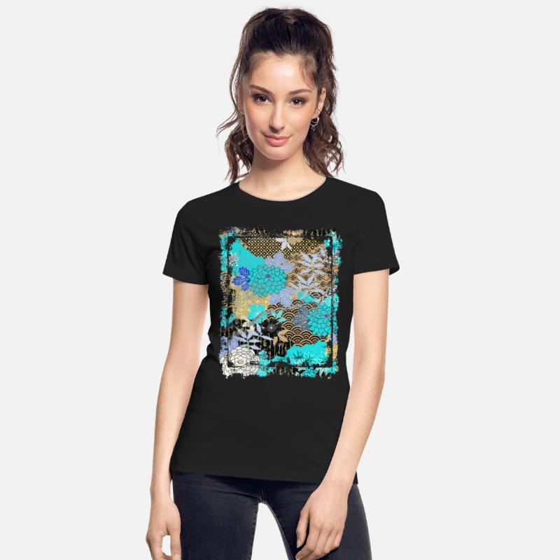 Japanese Floral Pattern Chrysanthemum Cherry