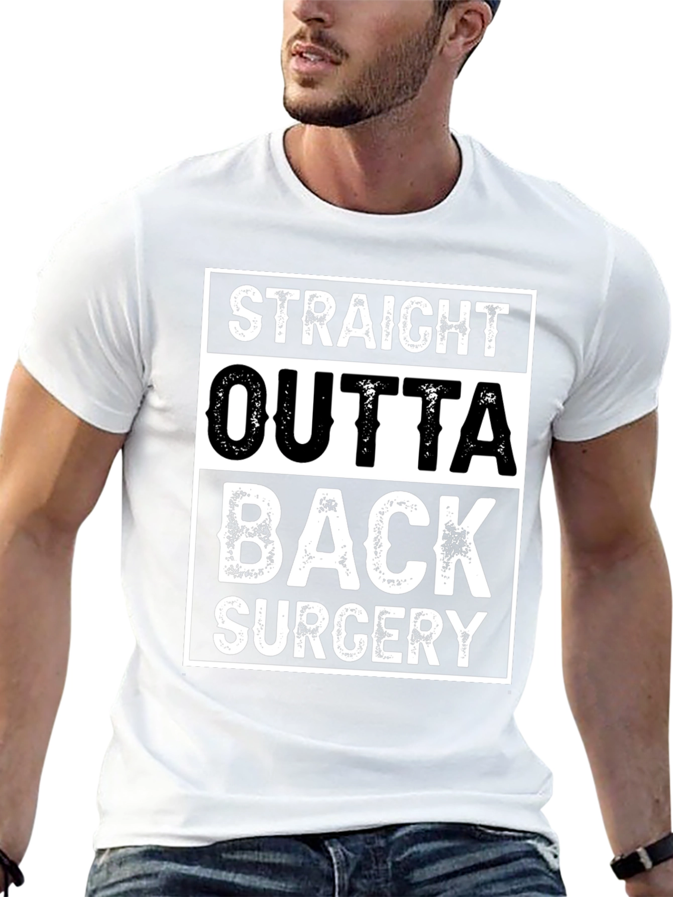 Straight Outta Back Surgery T-Shirt