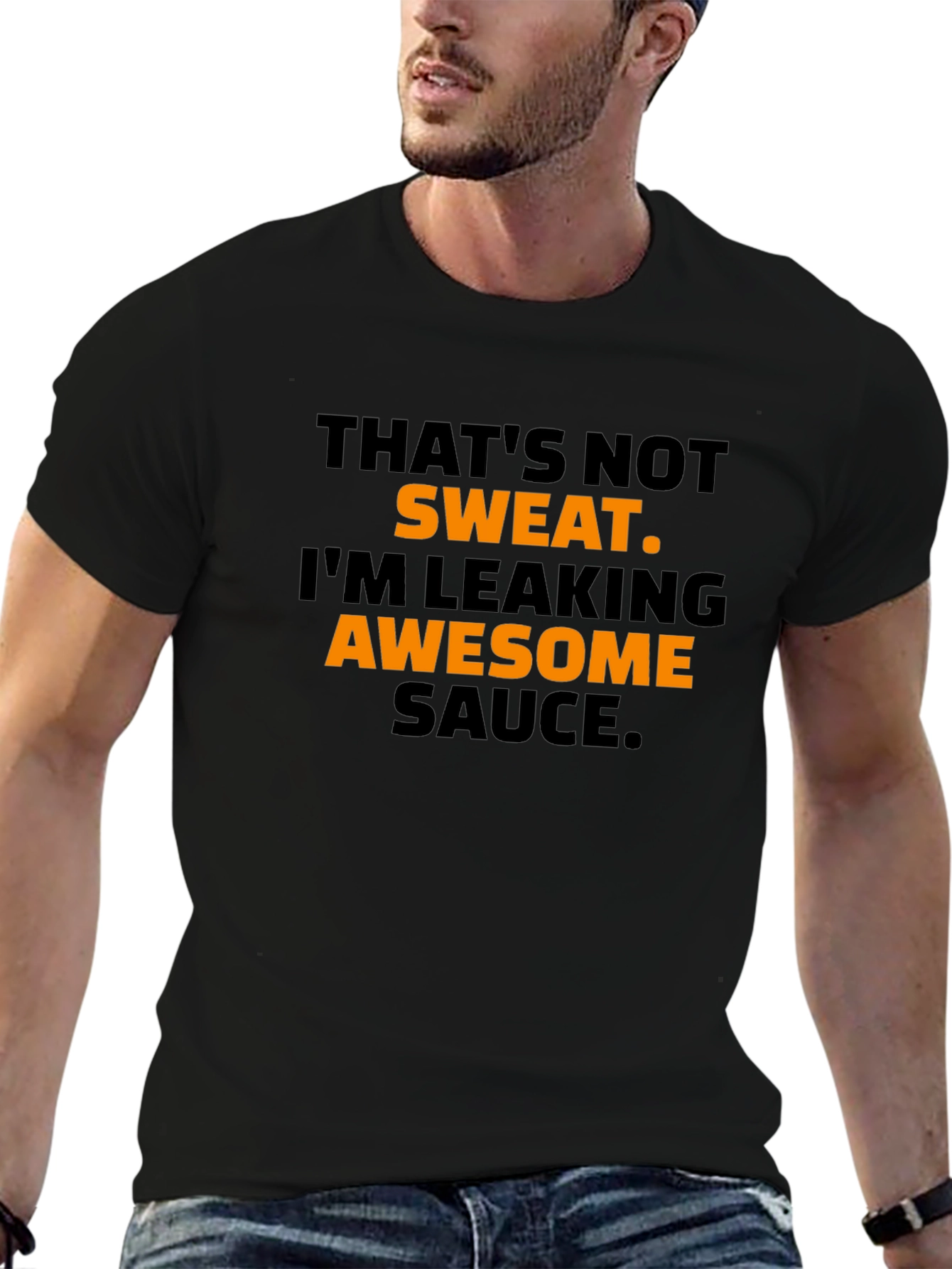 Awesome Sauce Graphic Tee - Funny Mens T-Shirt