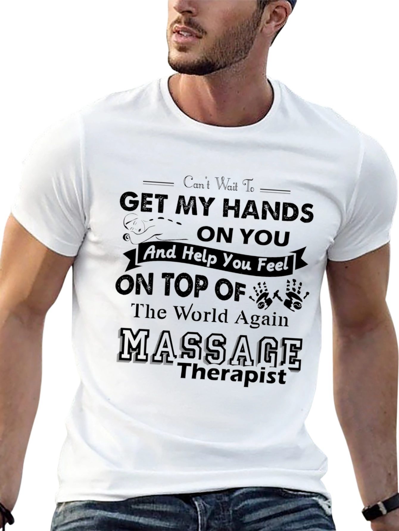 Massage Therapist Graphic T-Shirt