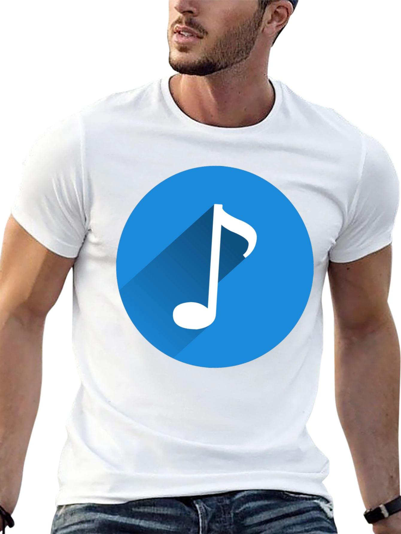 Music Note T-Shirt - Stylish Graphic Tee