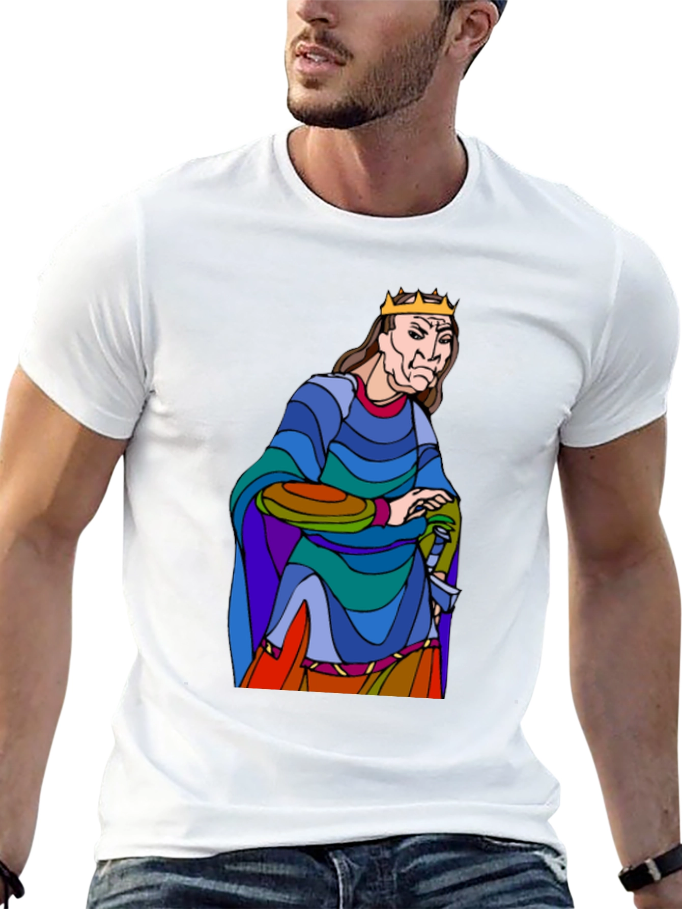 King Cartoon Graphic T-Shirt