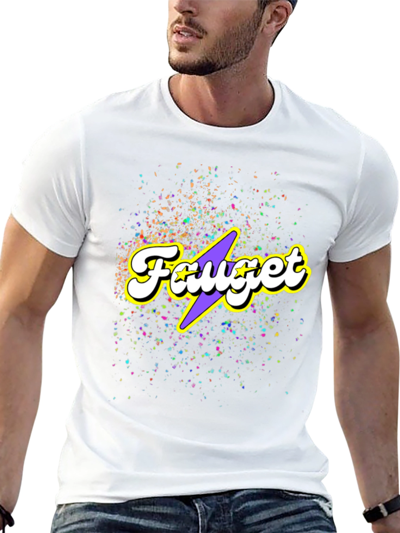 Funky Faucet Graphic Tee - Retro Style