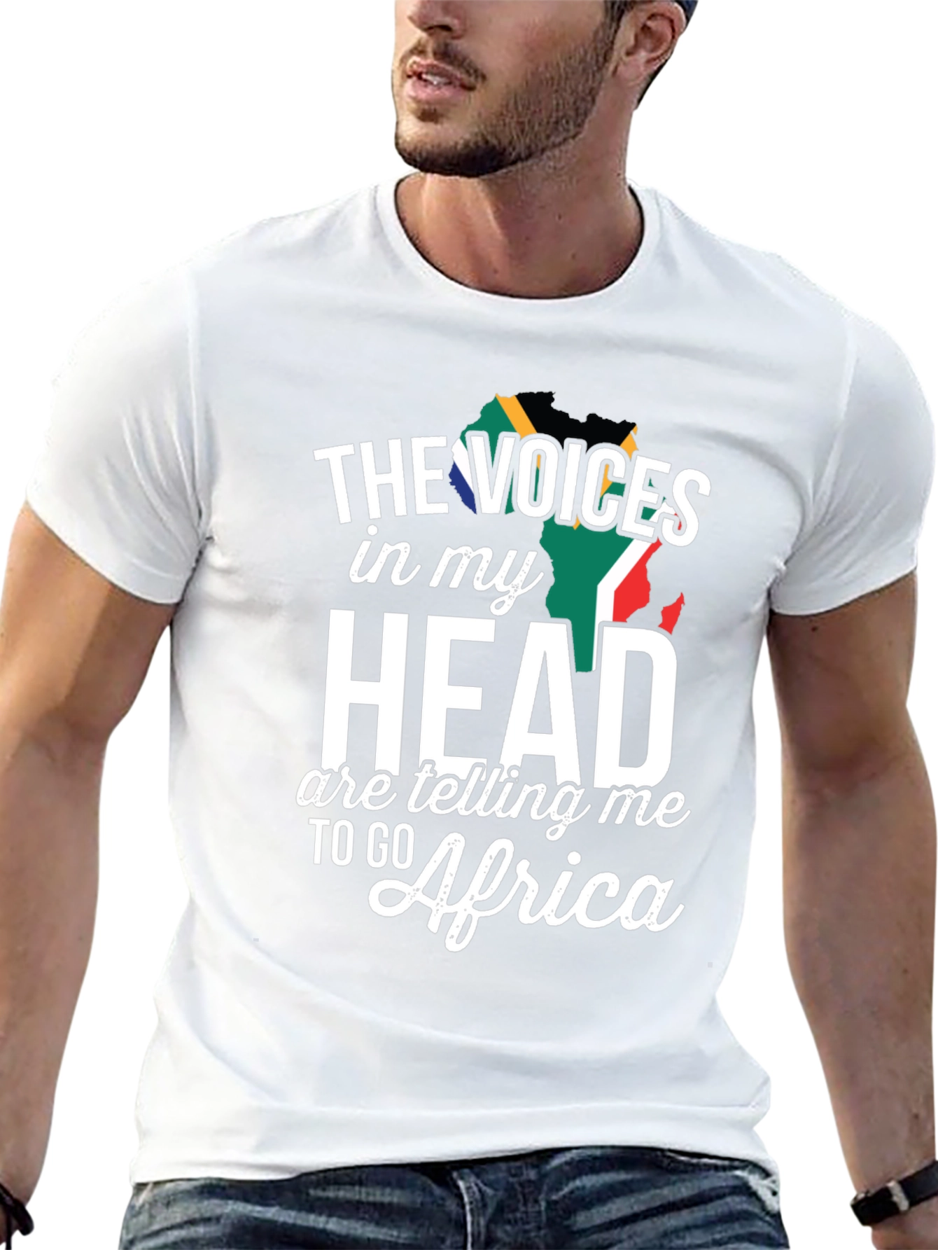 Voices in My Head Africa T-Shirt