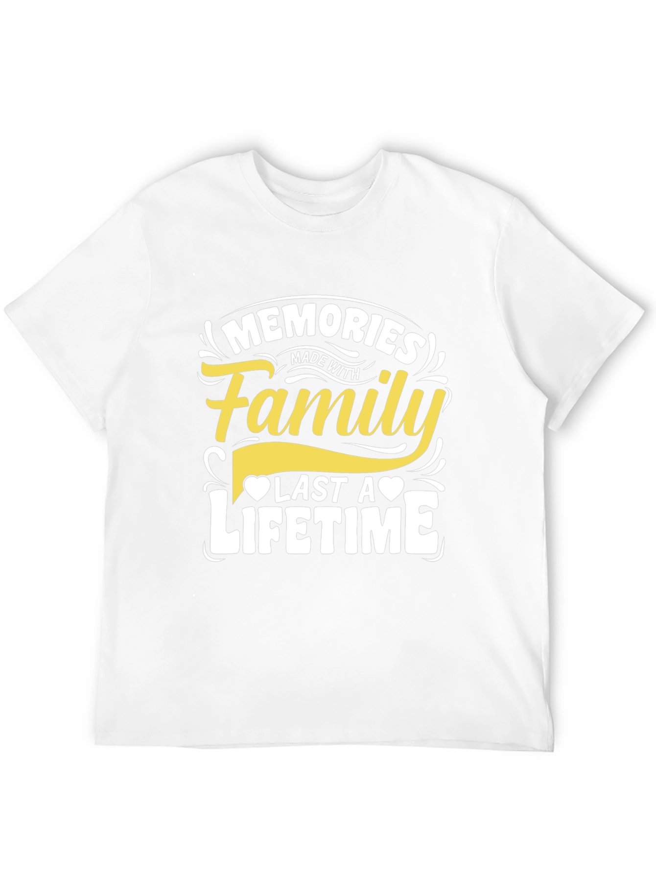 Memories Made With Family Black T-Shirt