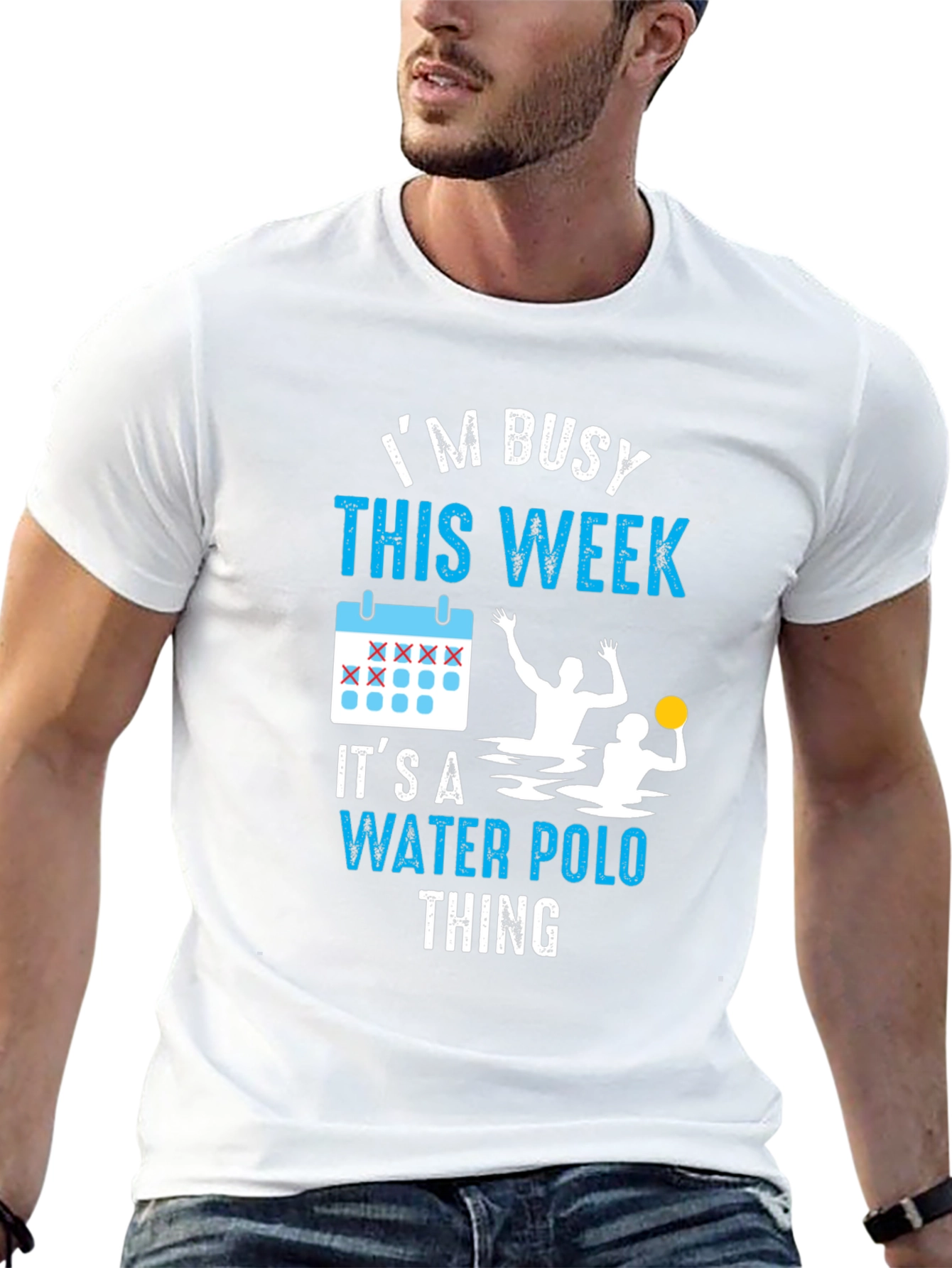 Im Busy This Week Water Polo T-Shirt