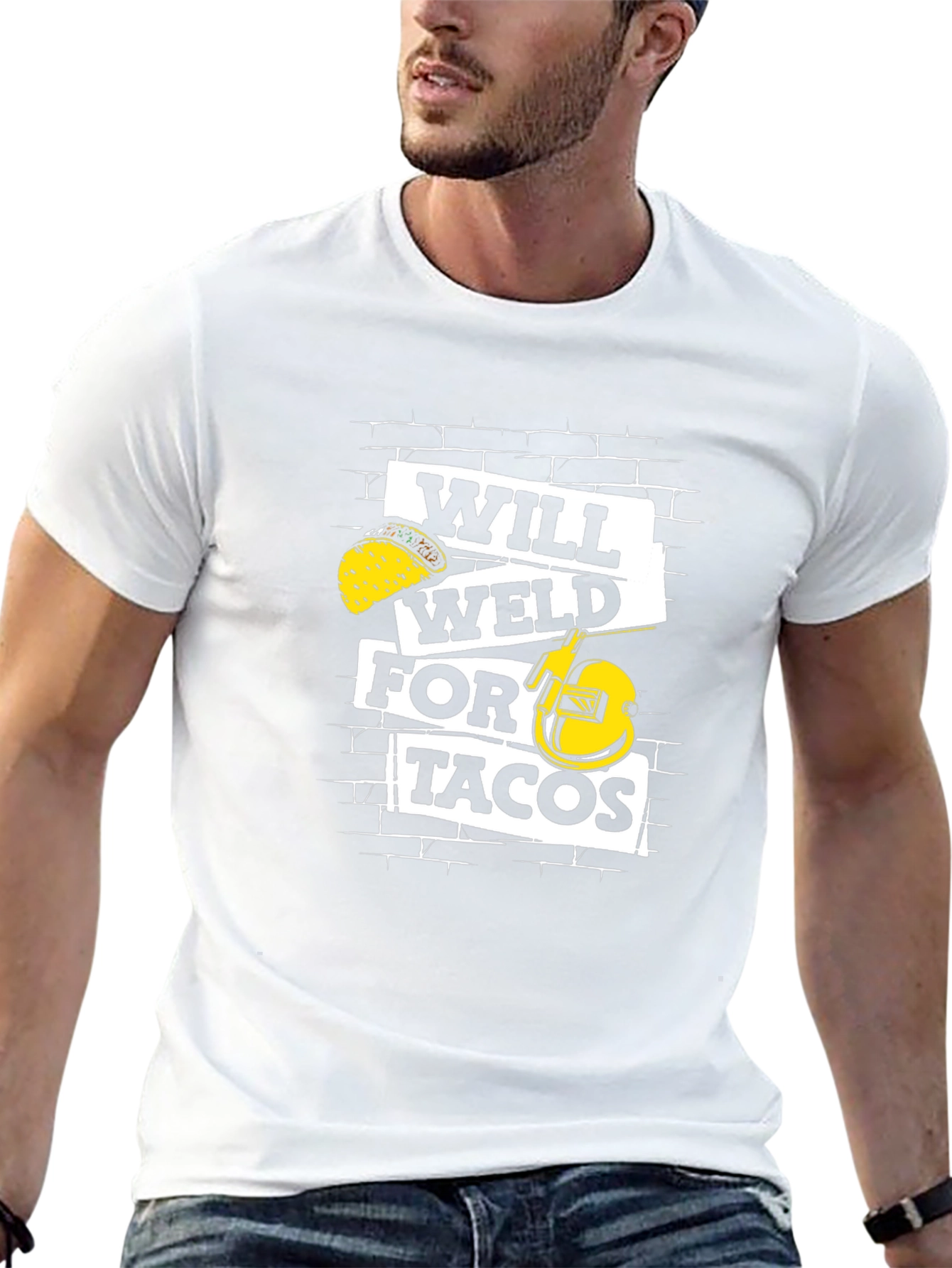 Will Weld for Tacos Graphic T-Shirt