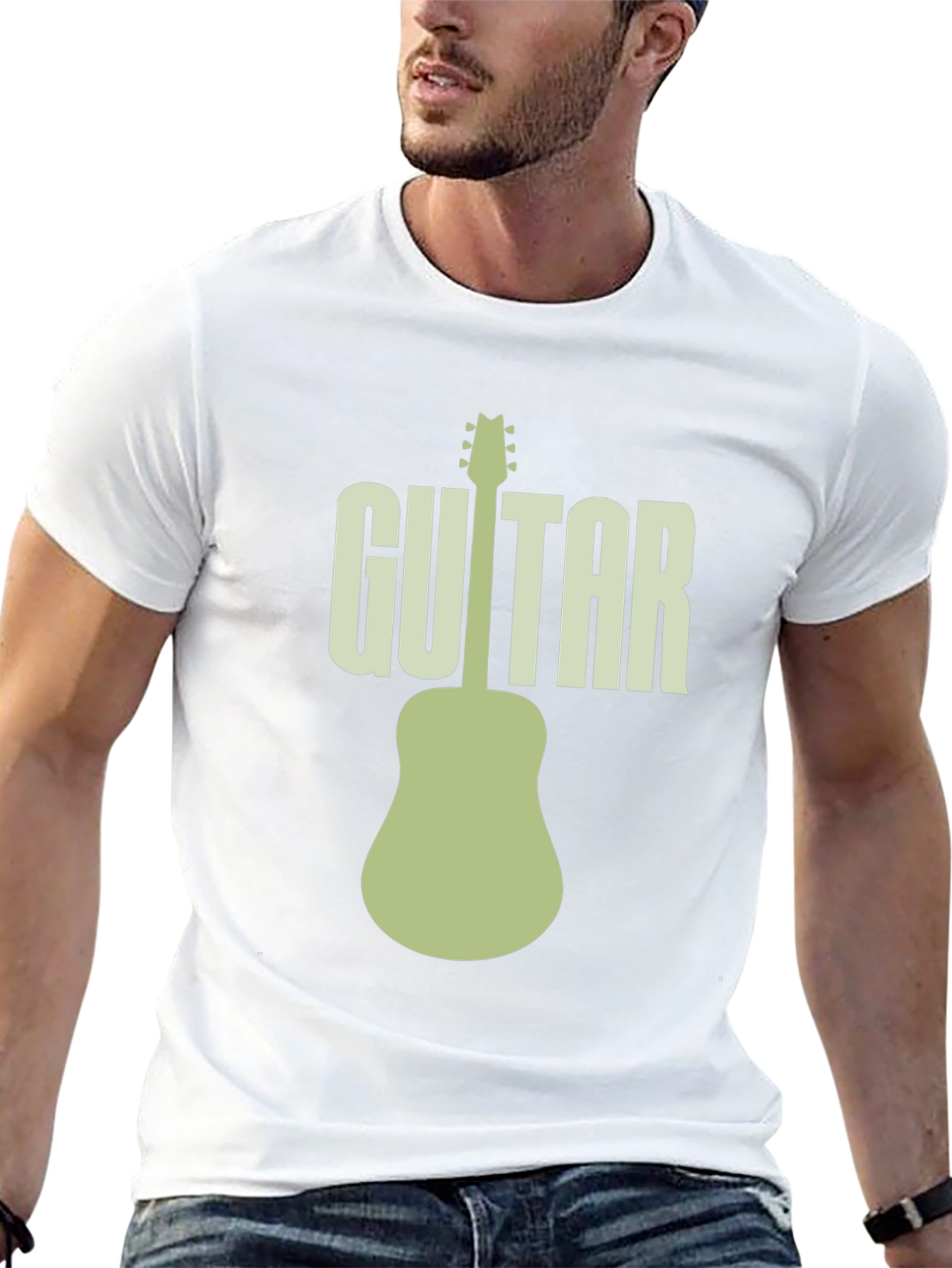 Guitar Graphic Tee - Musician T-Shirt