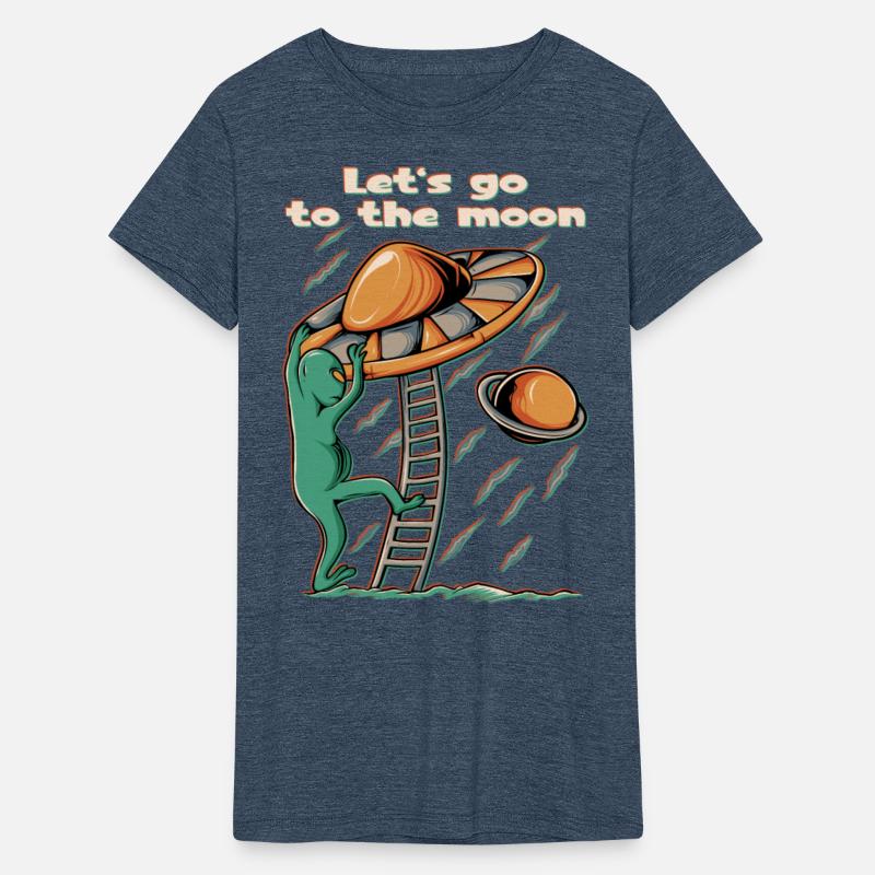Lets Go to the Moon Alien UFO