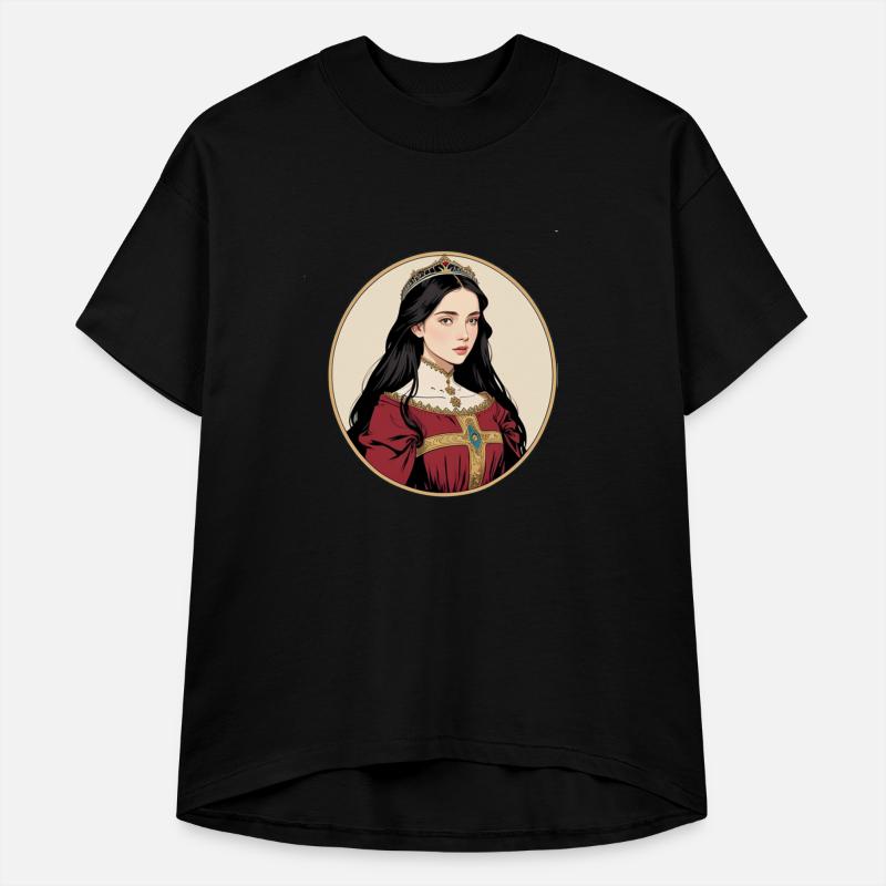 Lovely Middle Ages Princess in Red