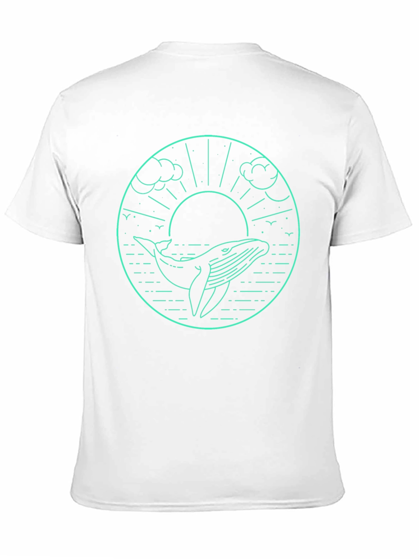 Whale Graphic T-Shirt - Ocean Lover Tee