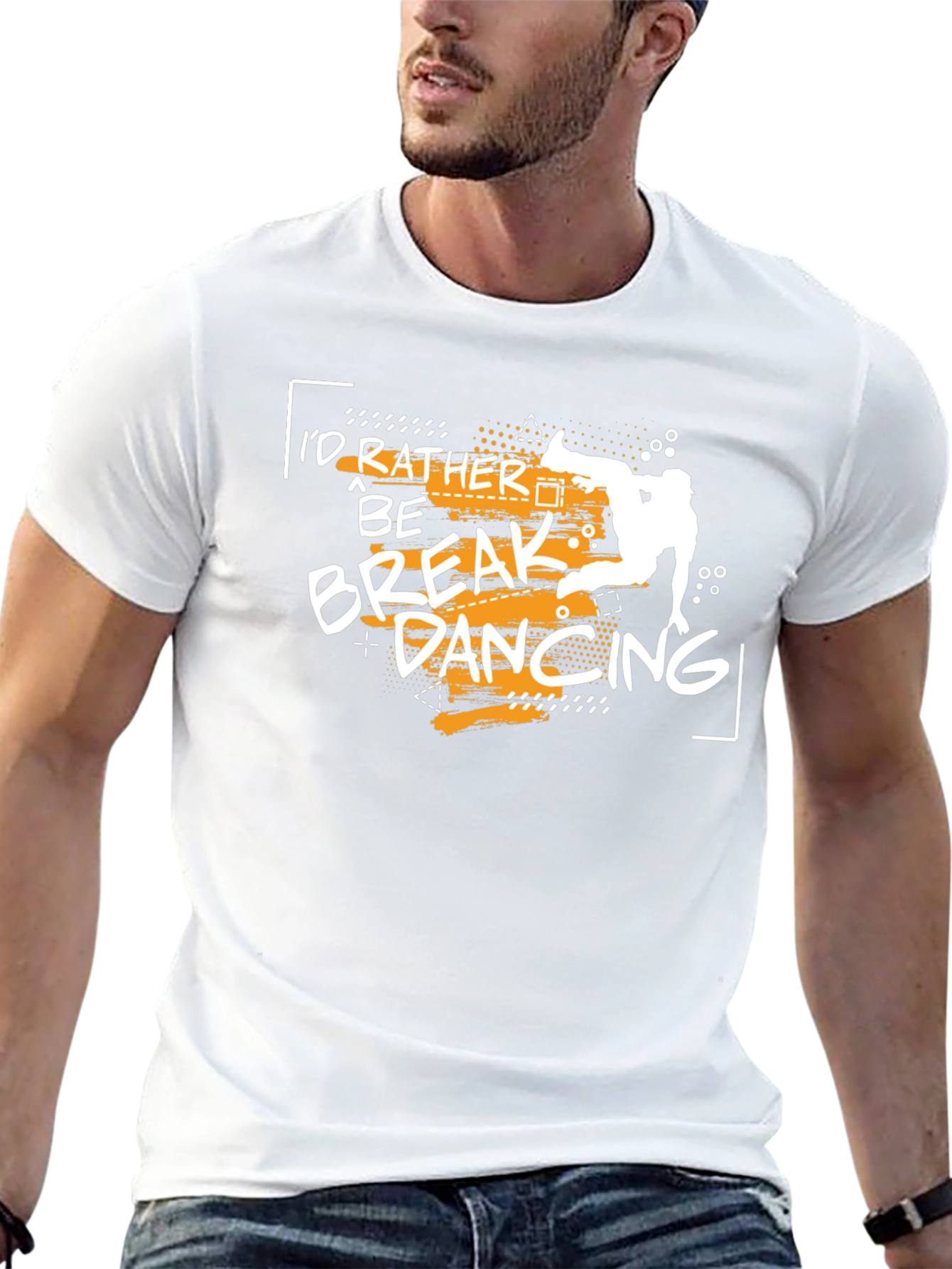 Breakdancing T-Shirt - Id Rather Be Breakdancing