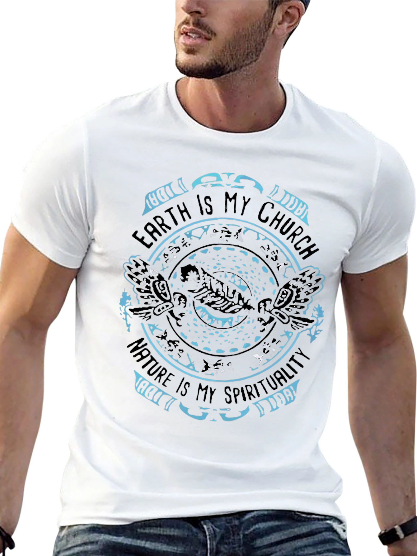 Earth Is My Church T-Shirt - Nature Spirituality