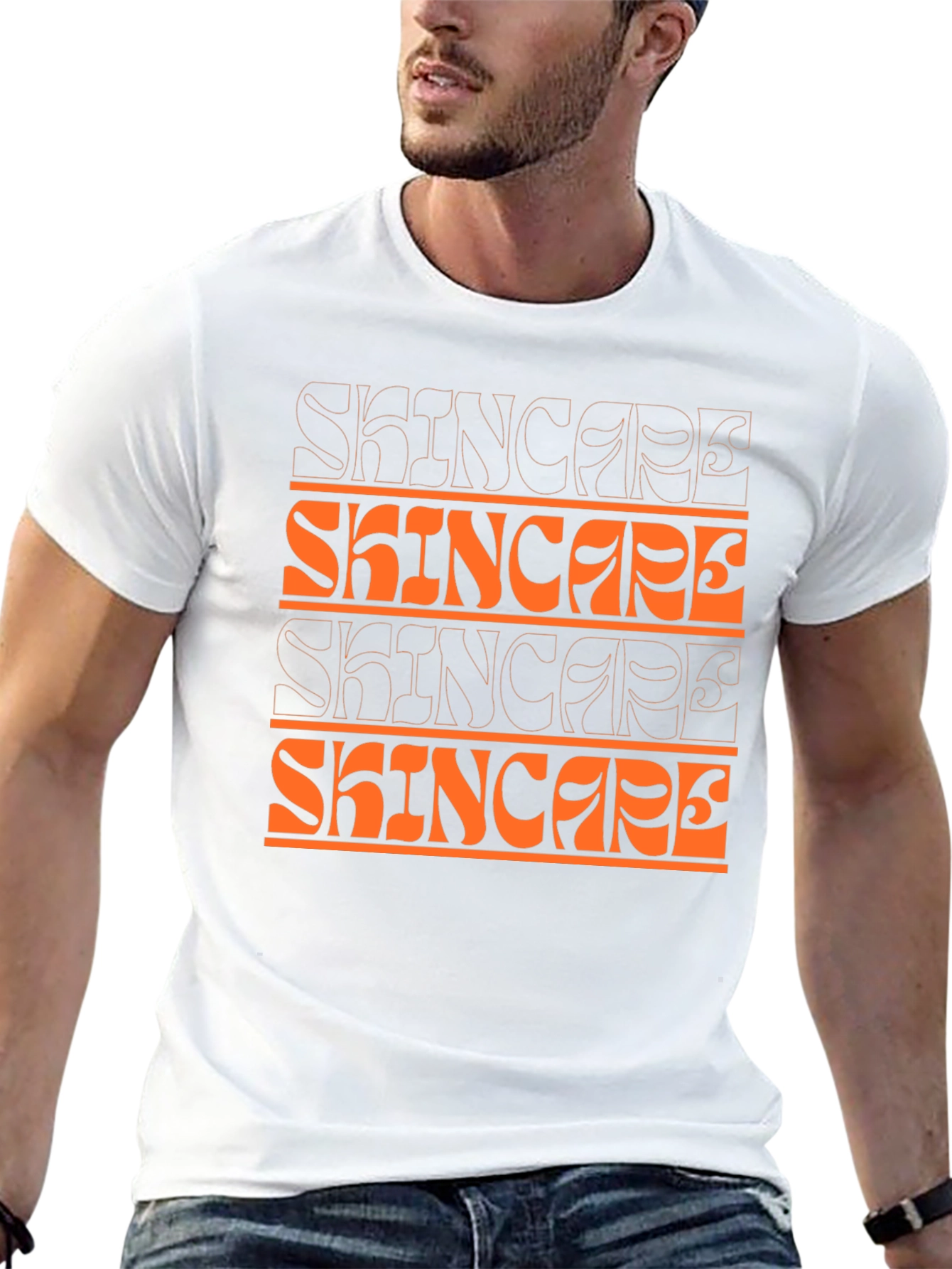 Skincare Graphic Print T-Shirt