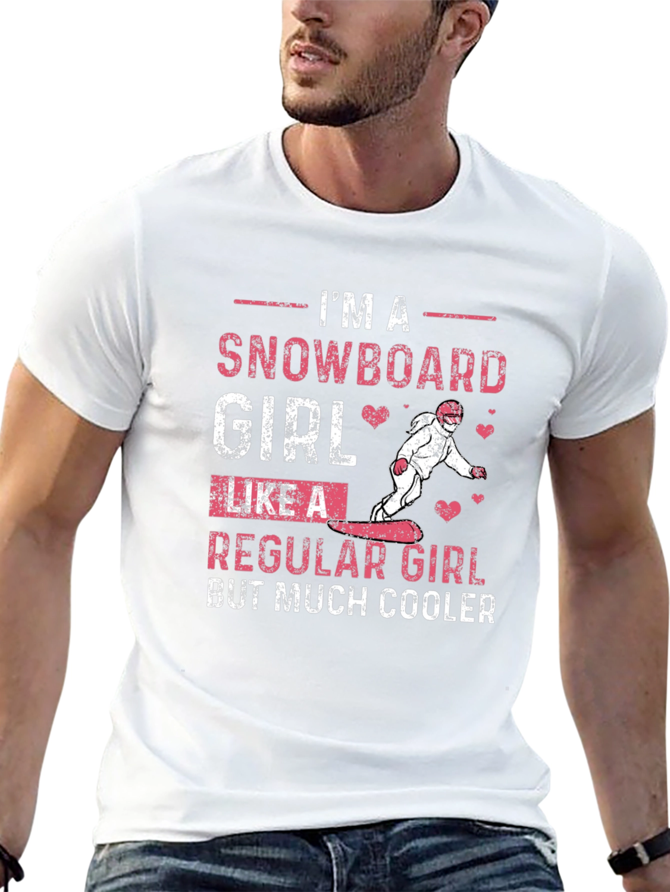 Snowboard Girl T-Shirt: Cool Winter Sports Apparel