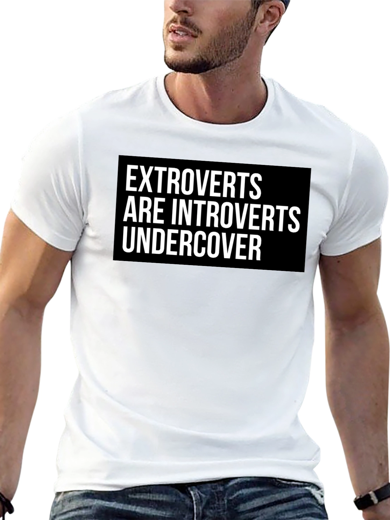 Extroverts are Introverts Undercover Graphic Tee