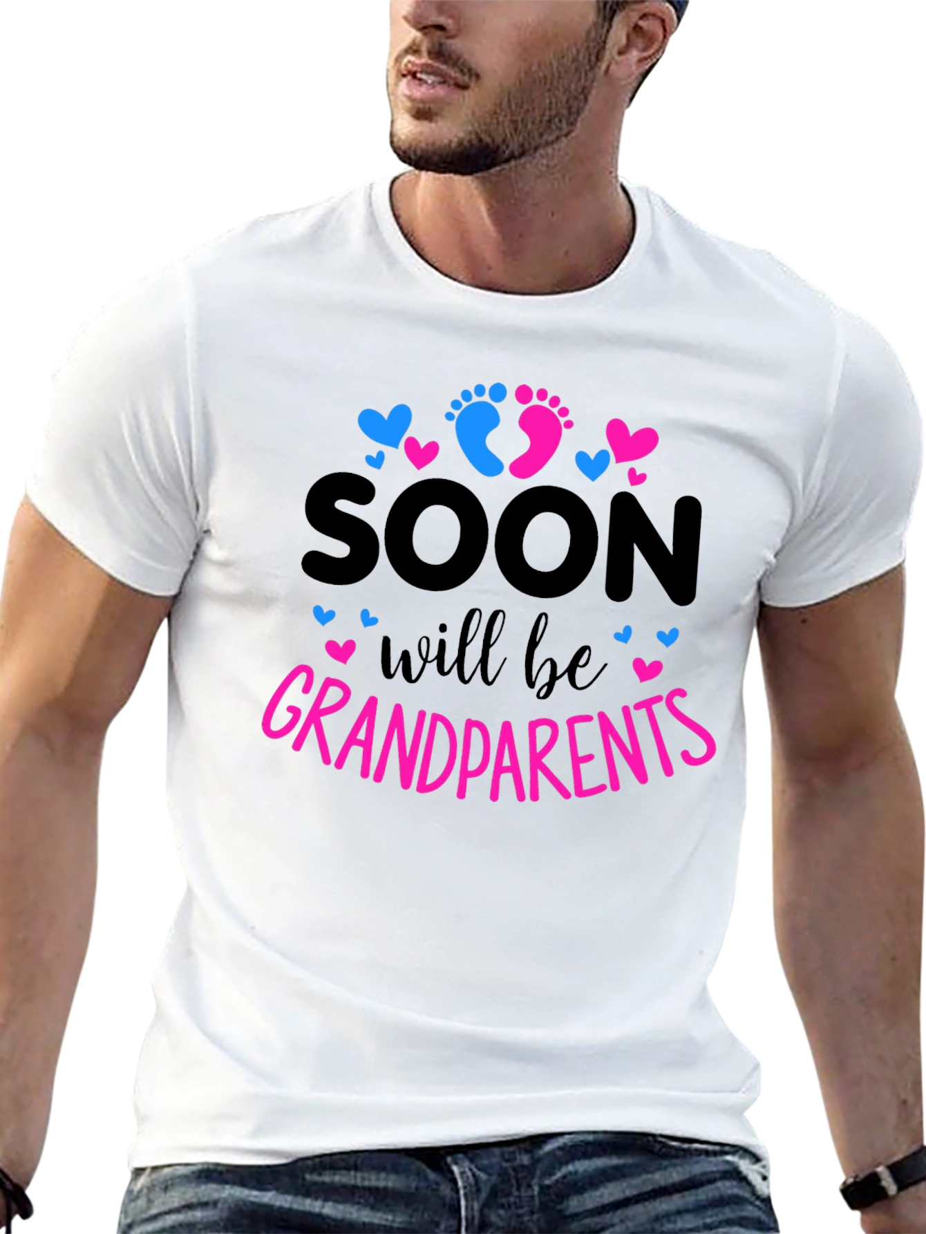 Soon to be Grandparents Baby Reveal T-shirt