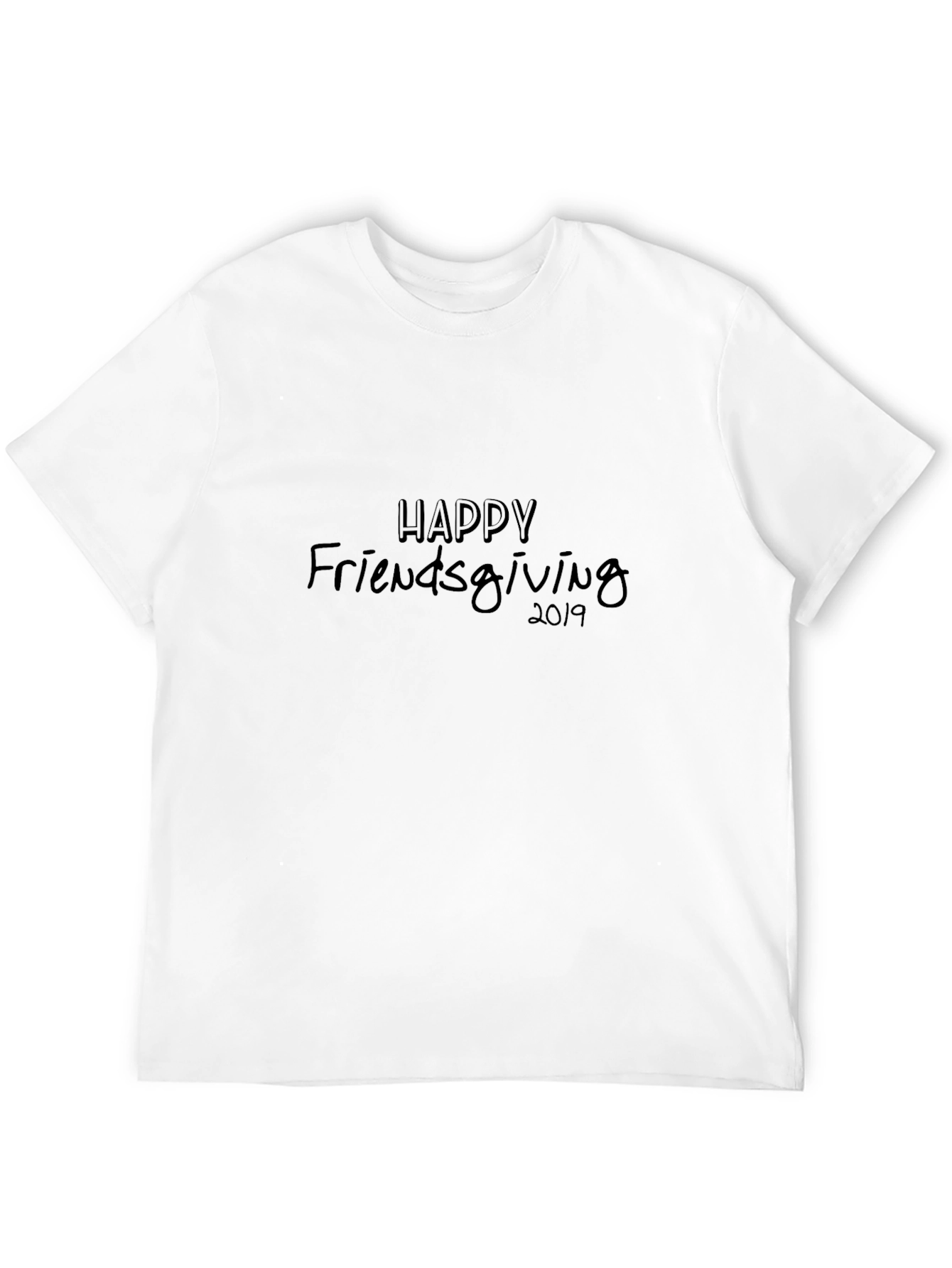 Friendsgiving 2019 Black T-Shirt