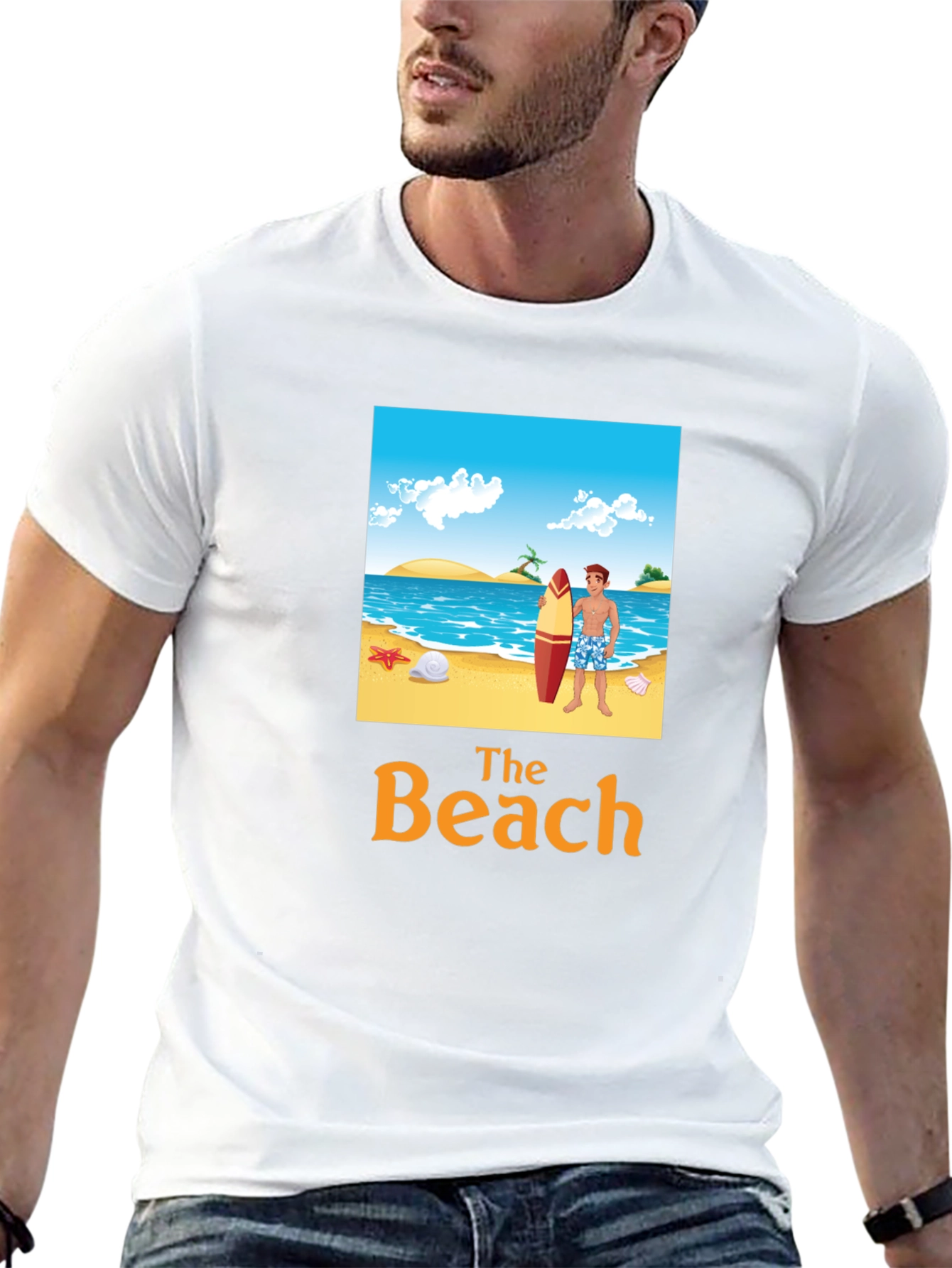 The Beach Graphic T-Shirt