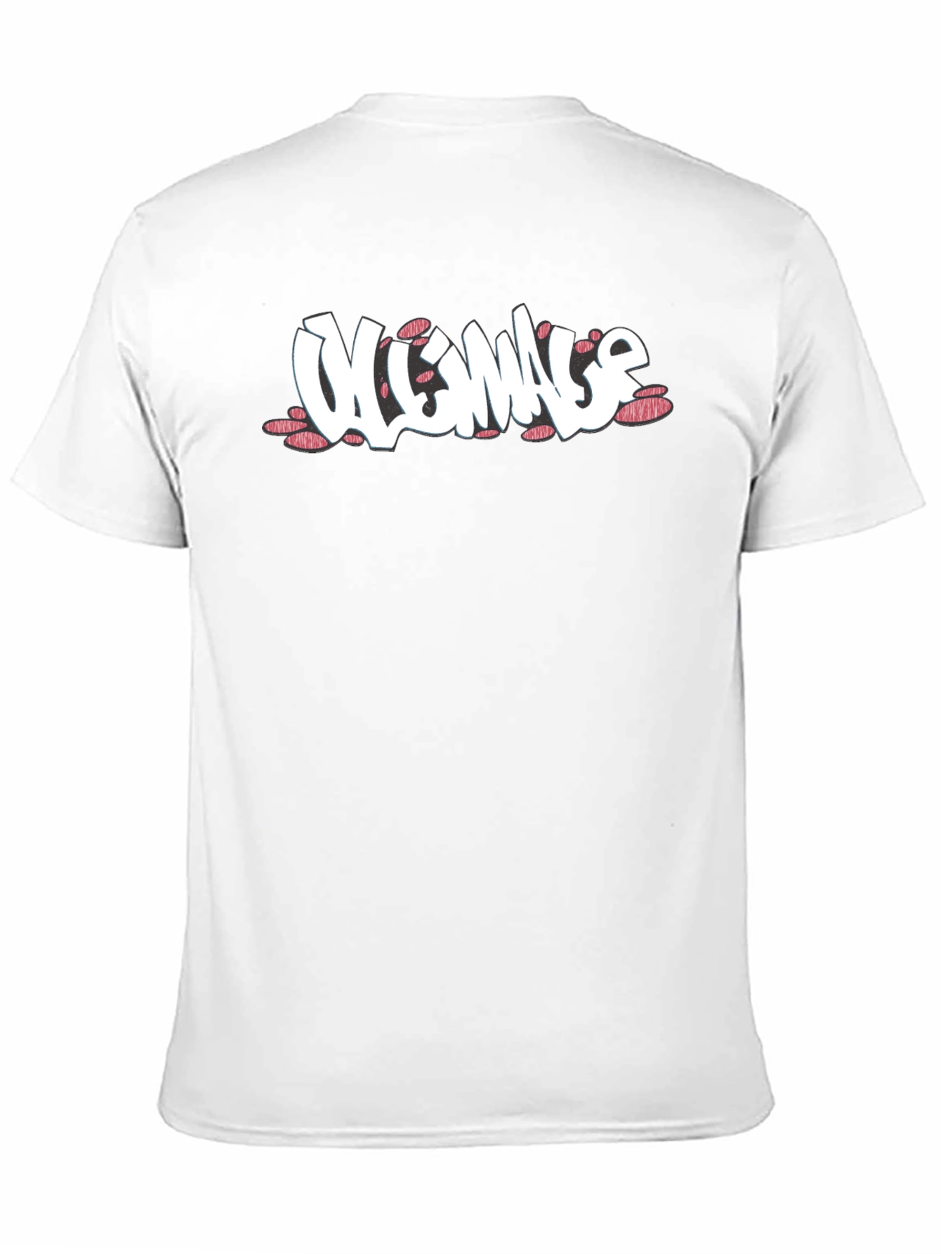 Mens Black Graphic Print Short Sleeve T-Shirt