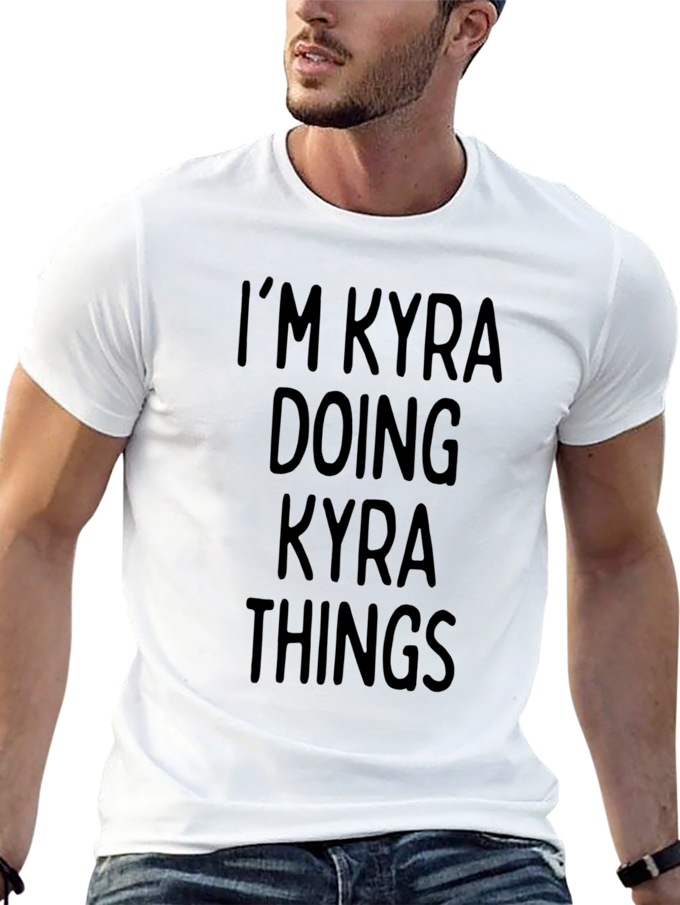 Im Kyra Doing Kyra Things Black T-Shirt