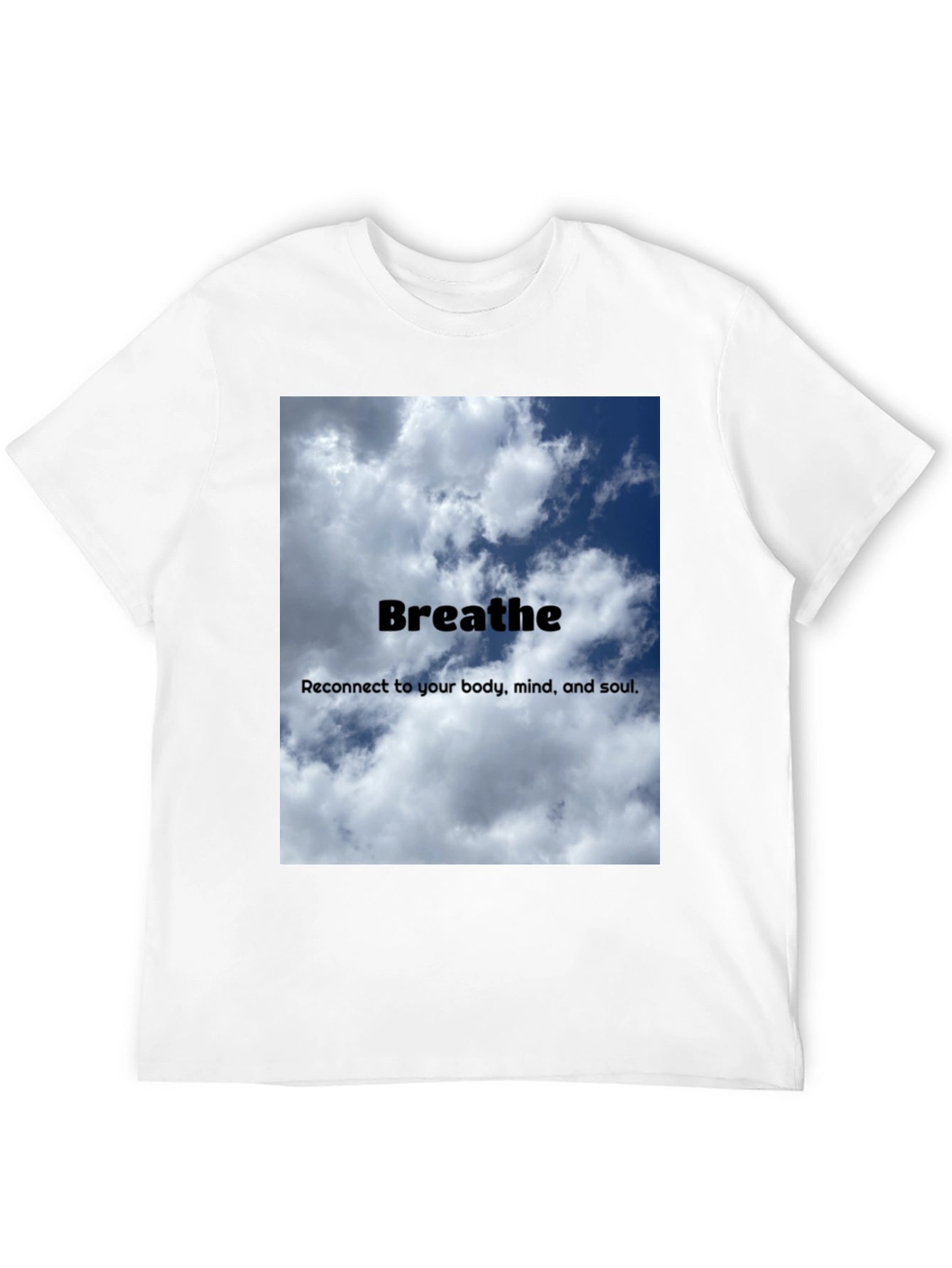 Breathe Graphic T-Shirt - Relax Reconnect Recharge