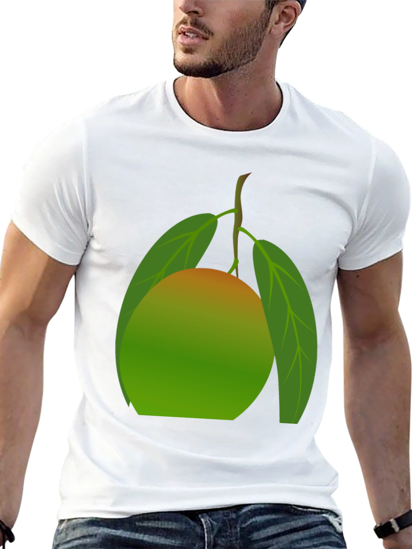 Mango Graphic T-Shirt - Tropical Fruit Design