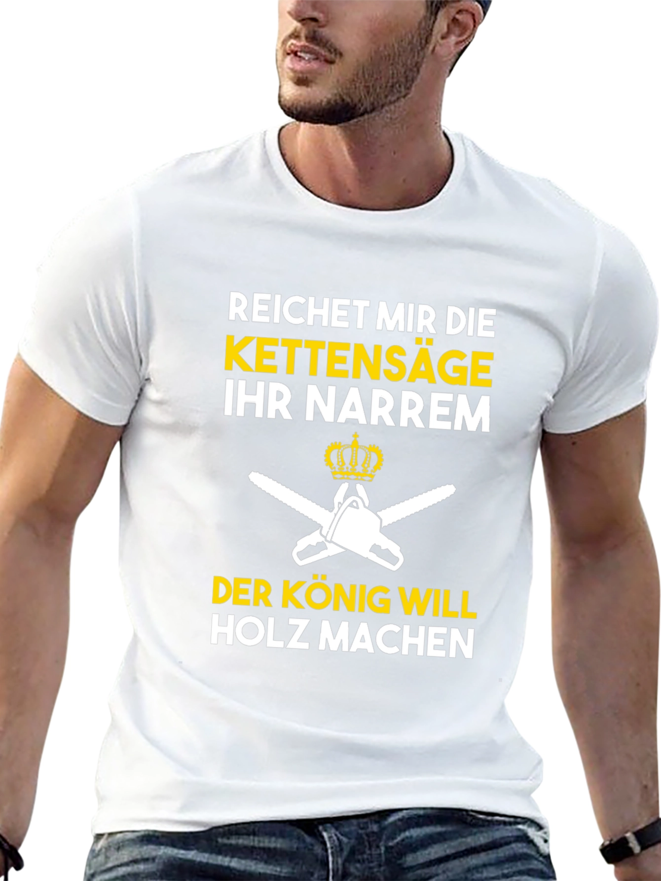 Reichet Mir Die Kettensäge Funny T-Shirt