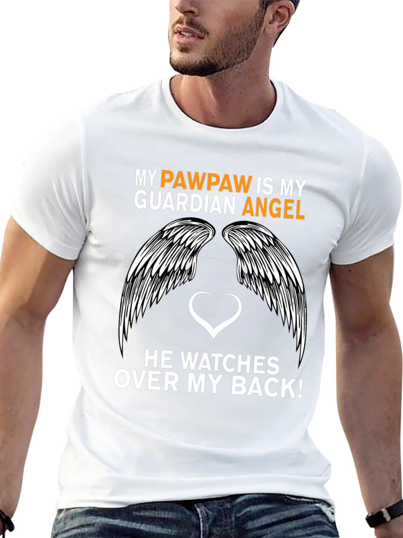 Pawpaw Guardian Angel T-Shirt