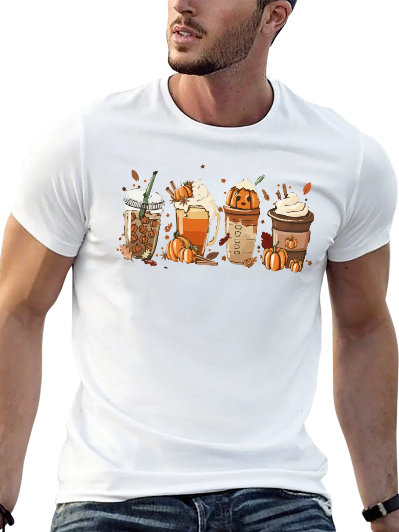 Pumpkin Spice Latte T-Shirt - Fall Vibes
