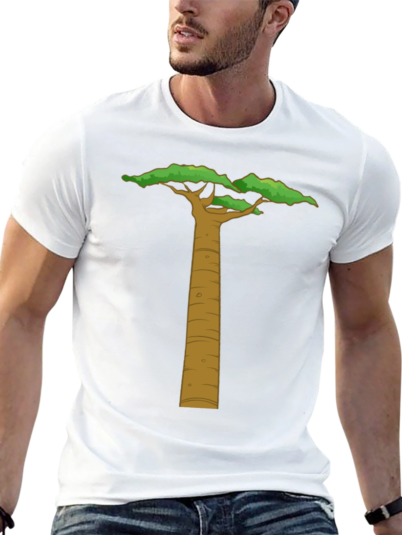 Baobab Tree Graphic Tee - Unique Design