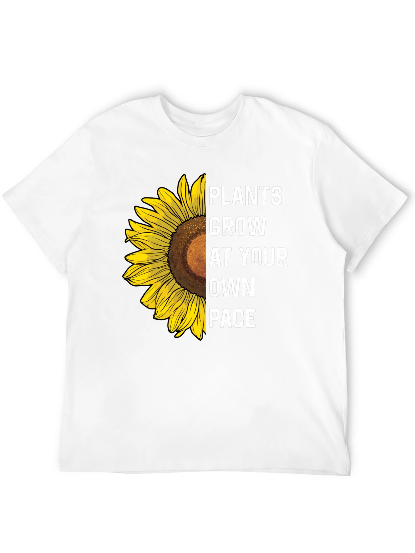 Plants Grow at Your Own Pace Graphic Tee
