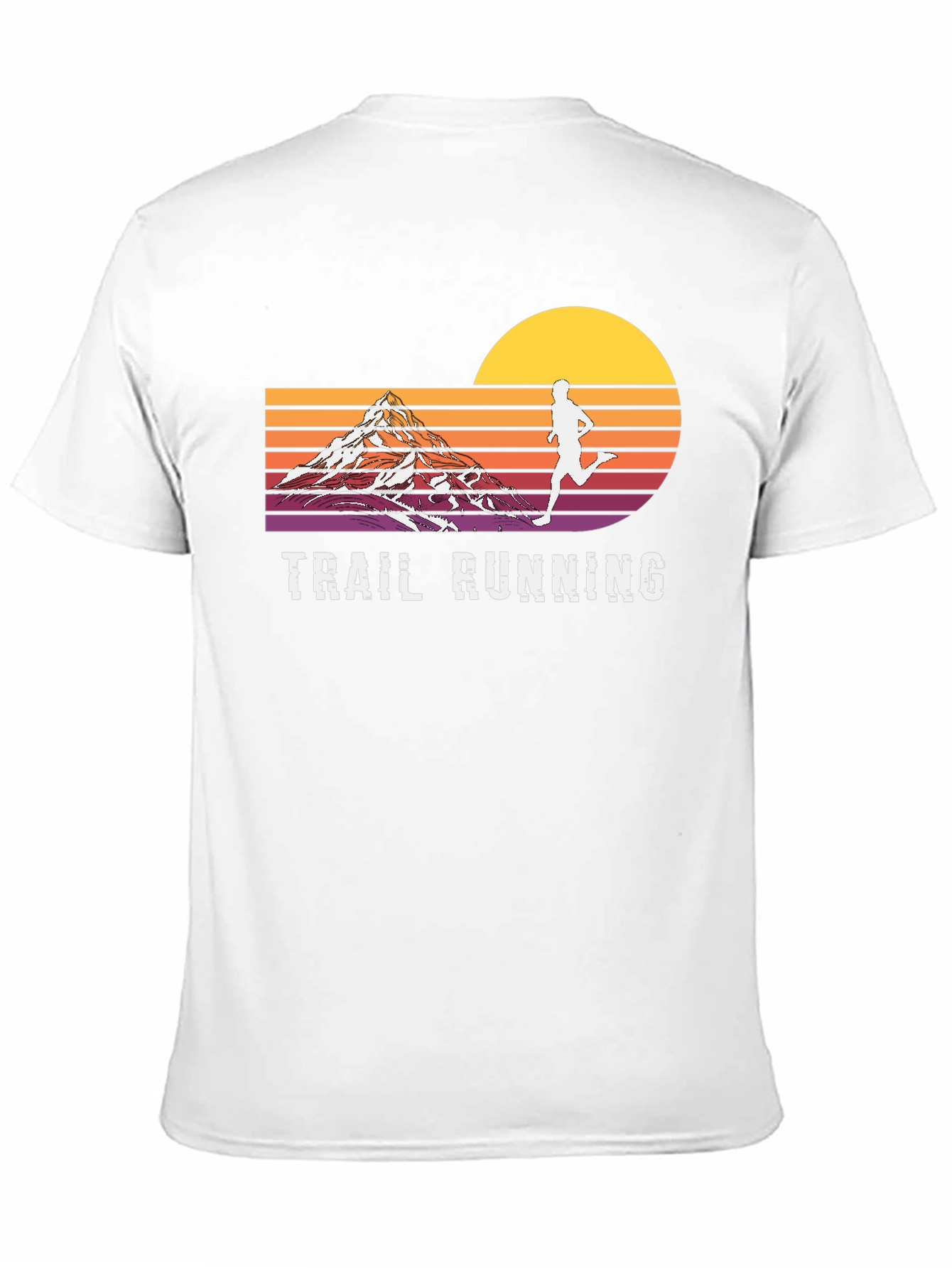 Trail Running Graphic Tee - Adventure Awaits!