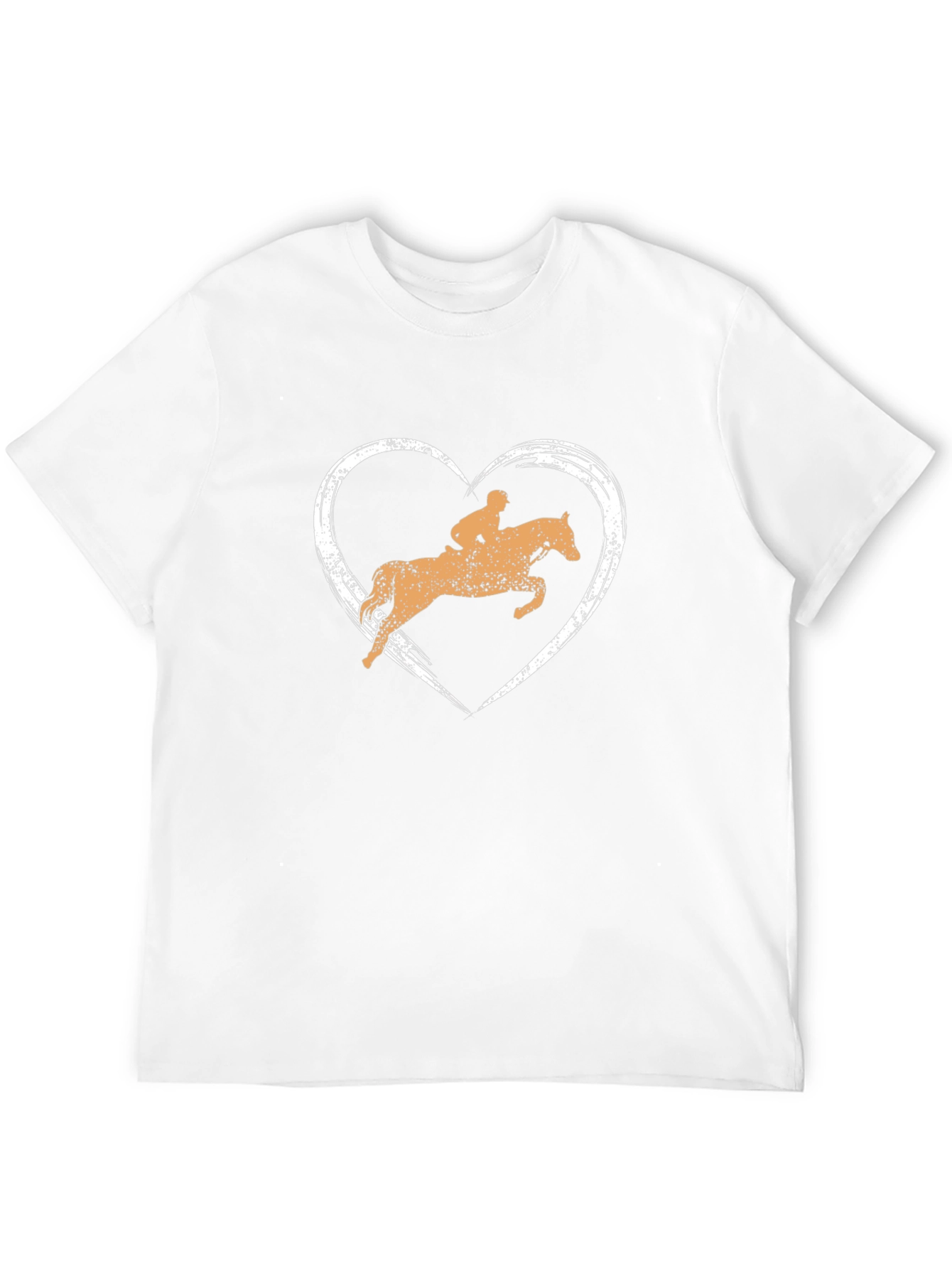Equestrian Heart T-Shirt - Horse Lover Tee